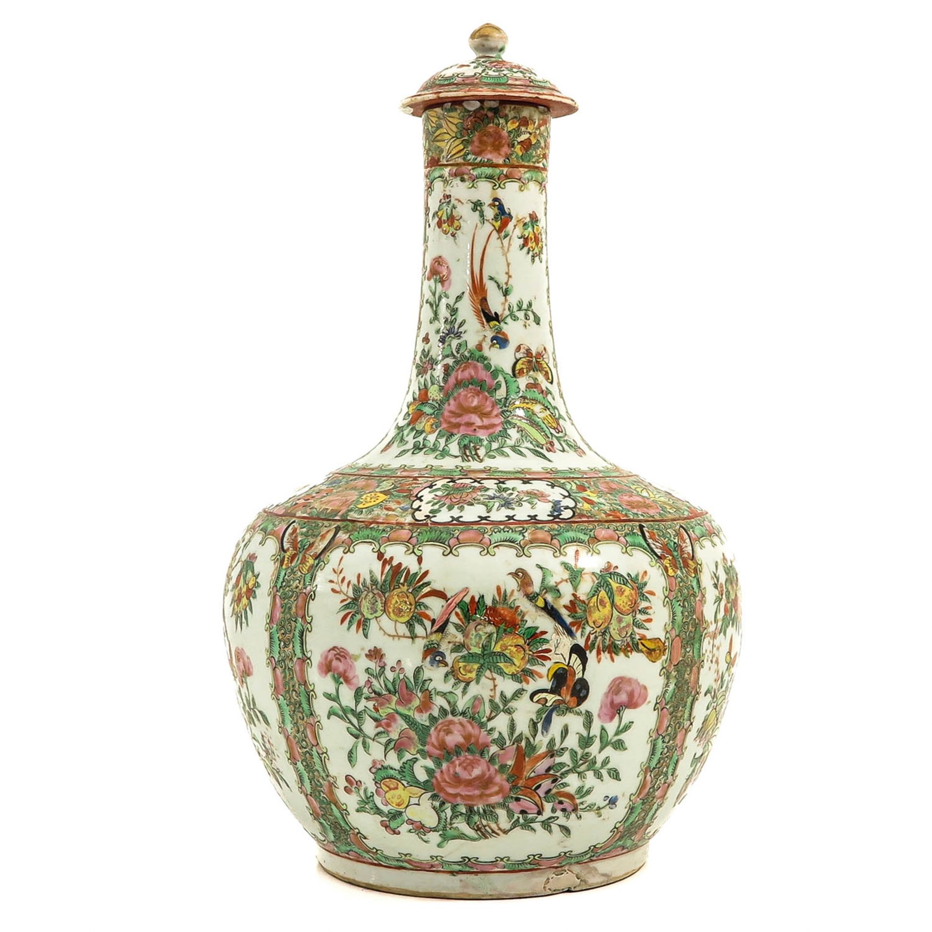 A Cantonese Vase with Cover - Bild 3 aus 9