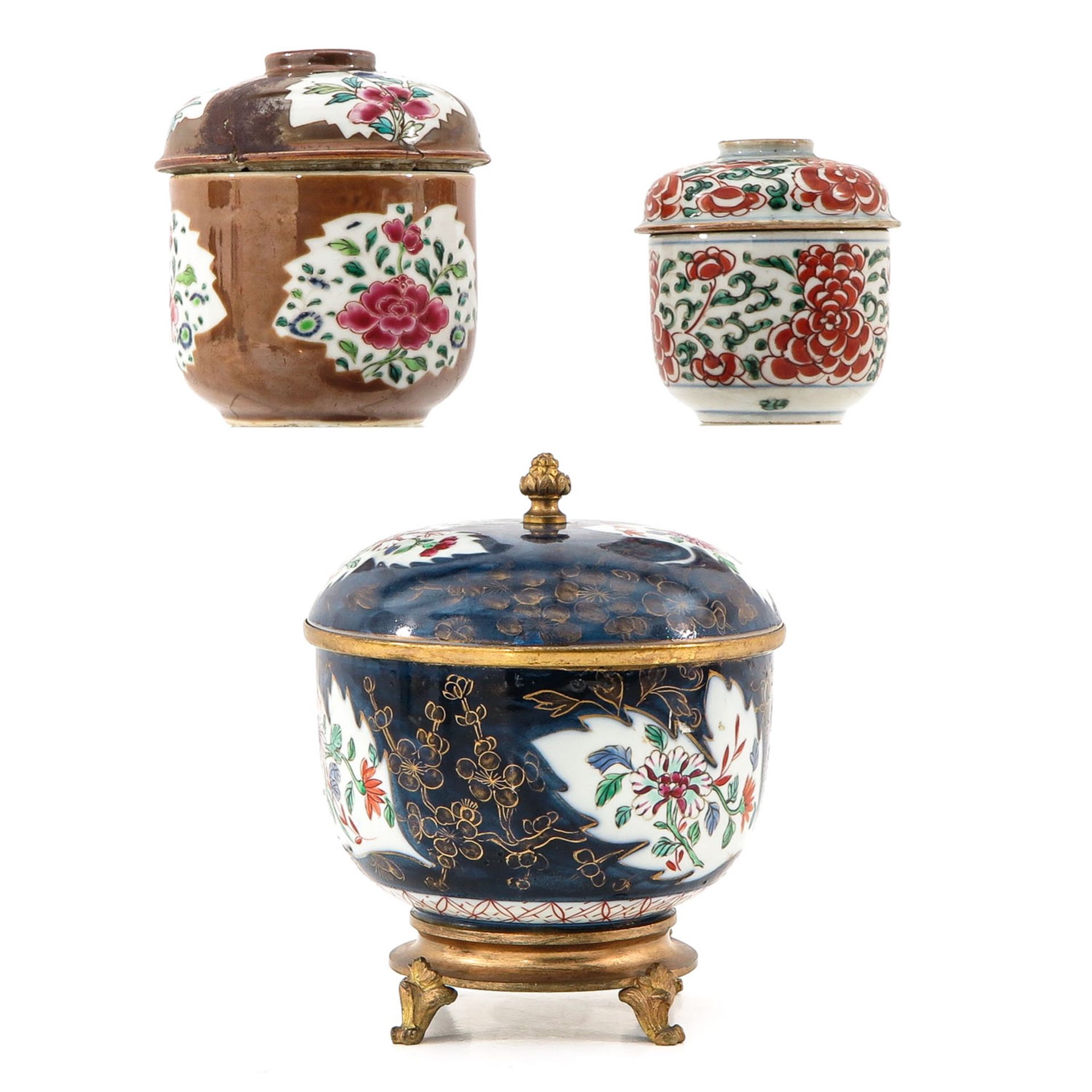 A Collection of 3 Jars with Covers - Image 2 of 10