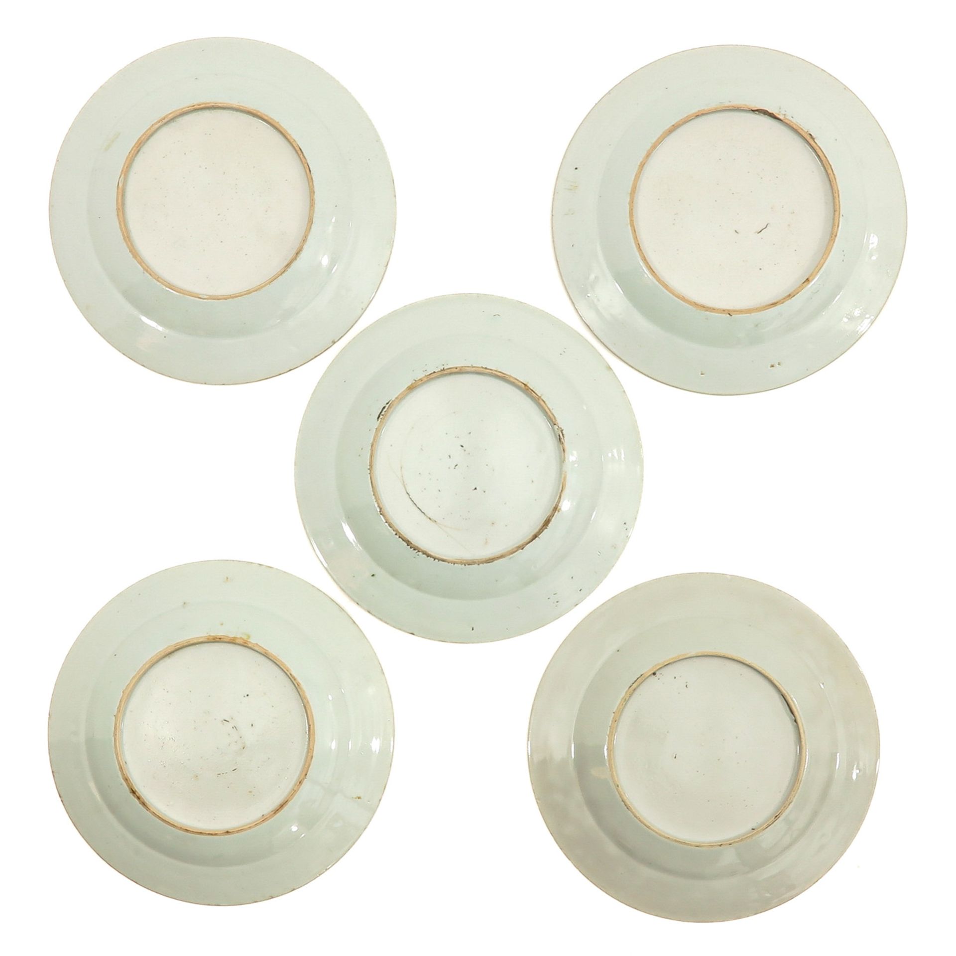 A Series of 5 Famille Rose Plates - Image 2 of 10