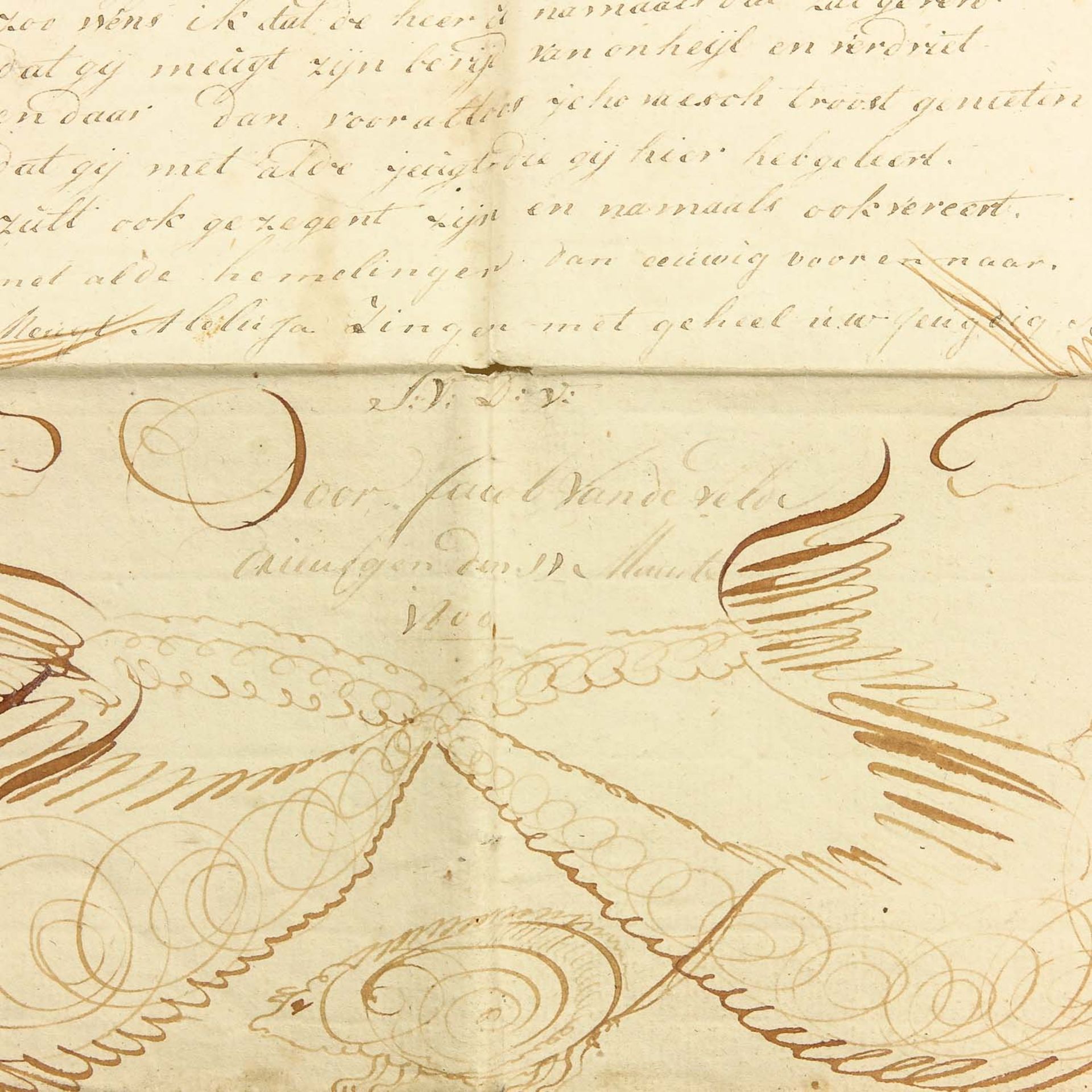 An 18th Century Hand Written Poem - Bild 7 aus 7