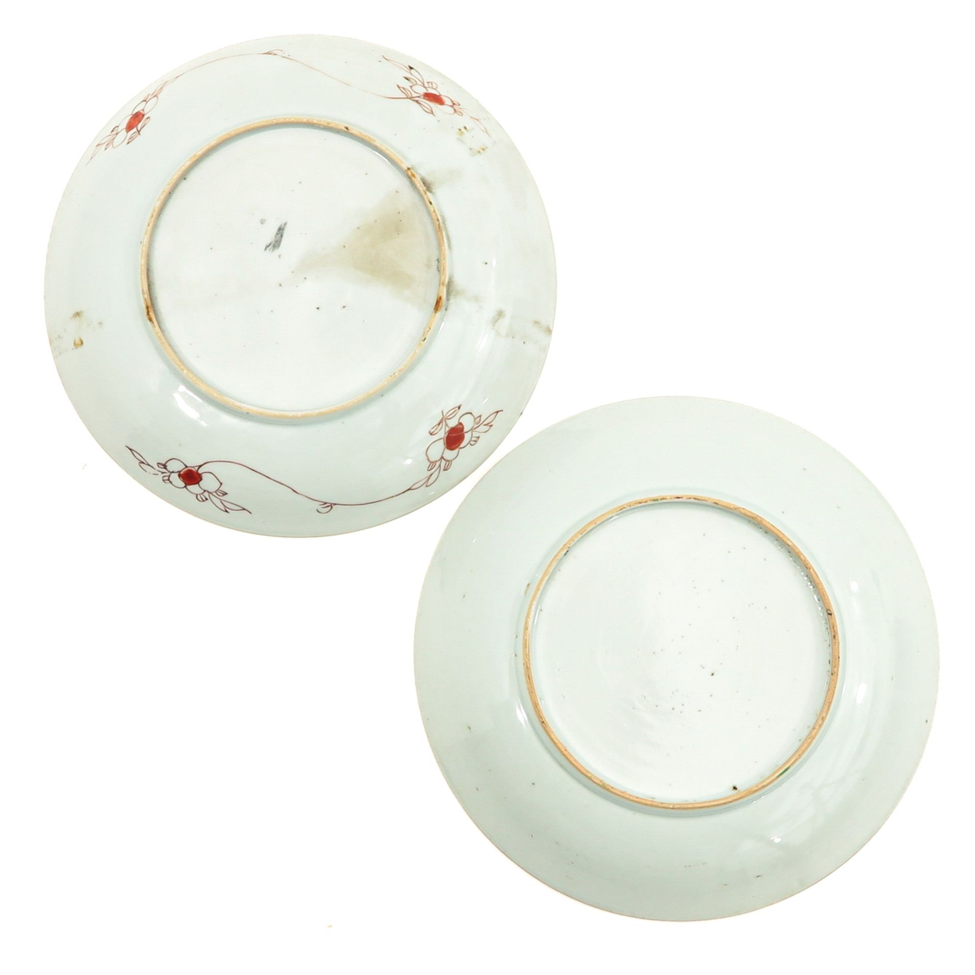 A Pair of Famille Rose Plates - Image 2 of 9