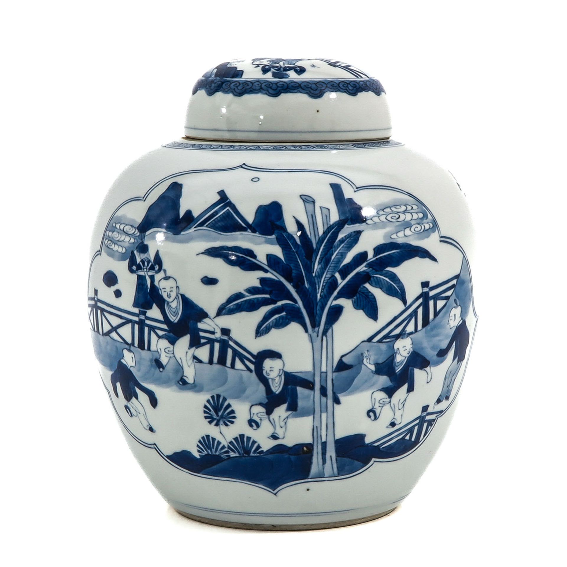 A Blue and White Ginger Jar - Image 3 of 10