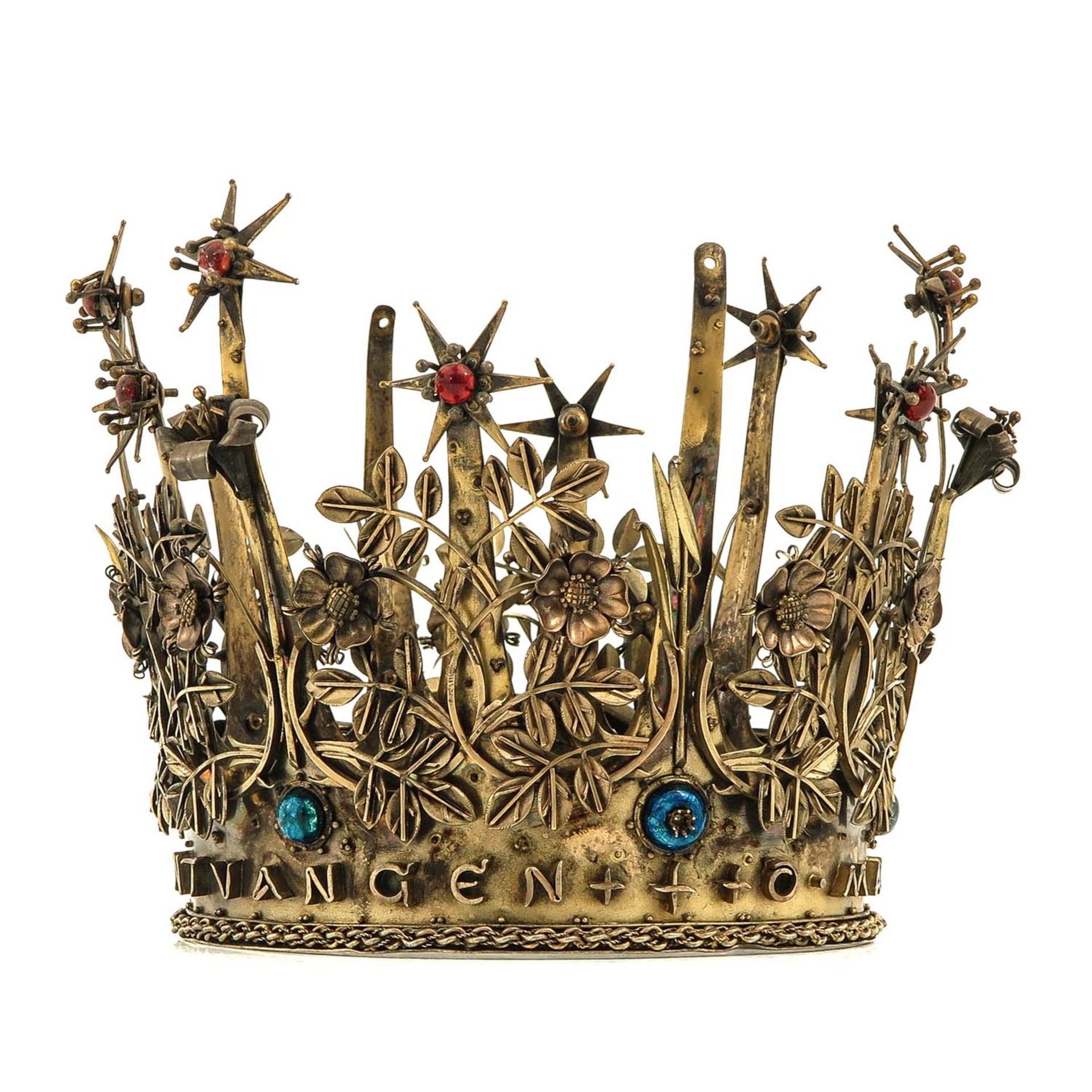 A Beautiful Crown for a Saint Sculpture - Image 4 of 9