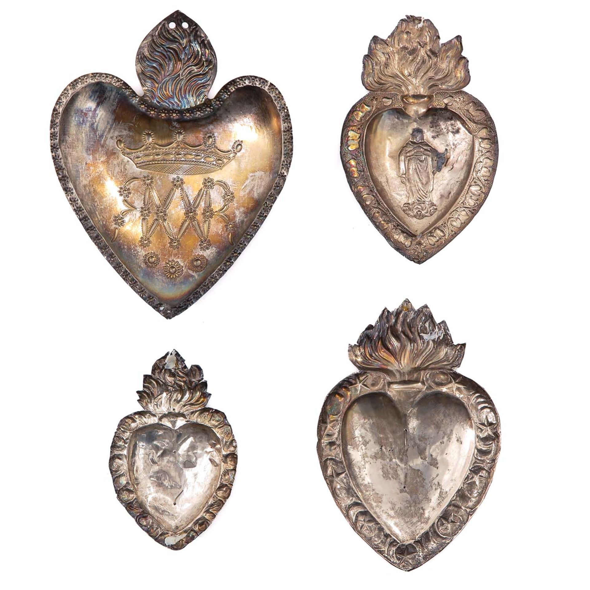 A Collection of 4 Sacred Hearts - Image 2 of 6