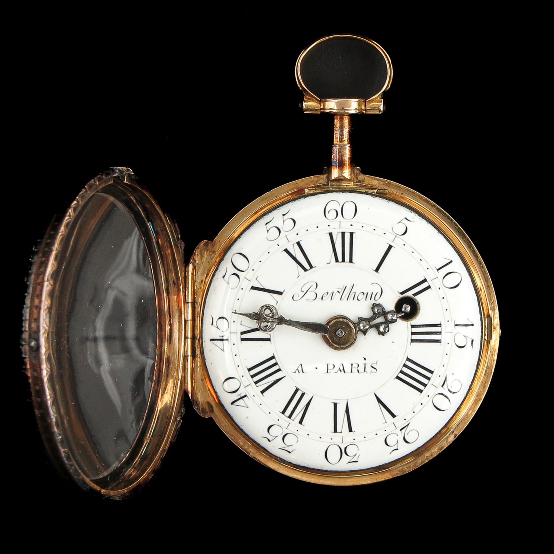 An 18KG Berthoud Paris Pocket Watch - Image 2 of 6