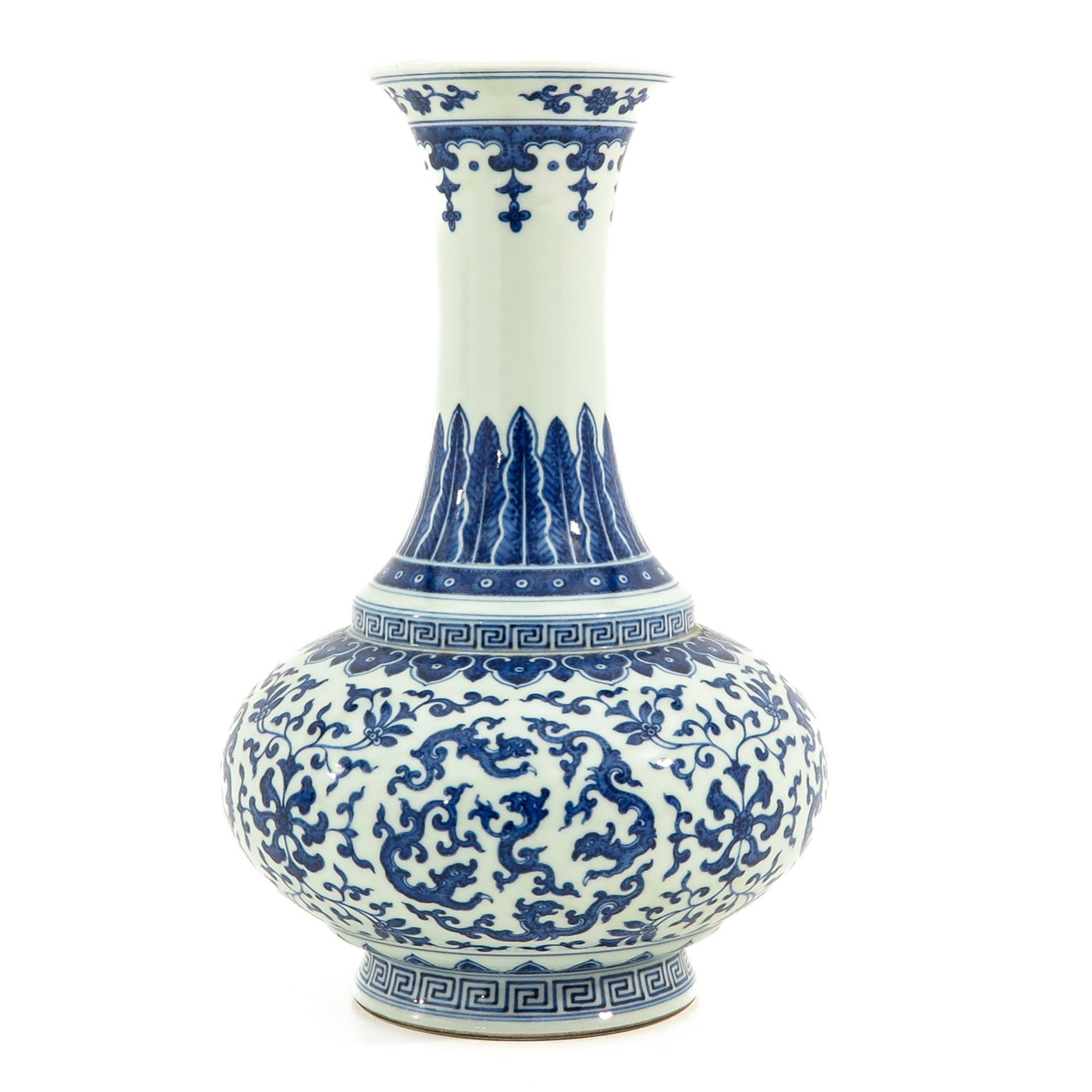 A Blue and White Vase - Image 4 of 10