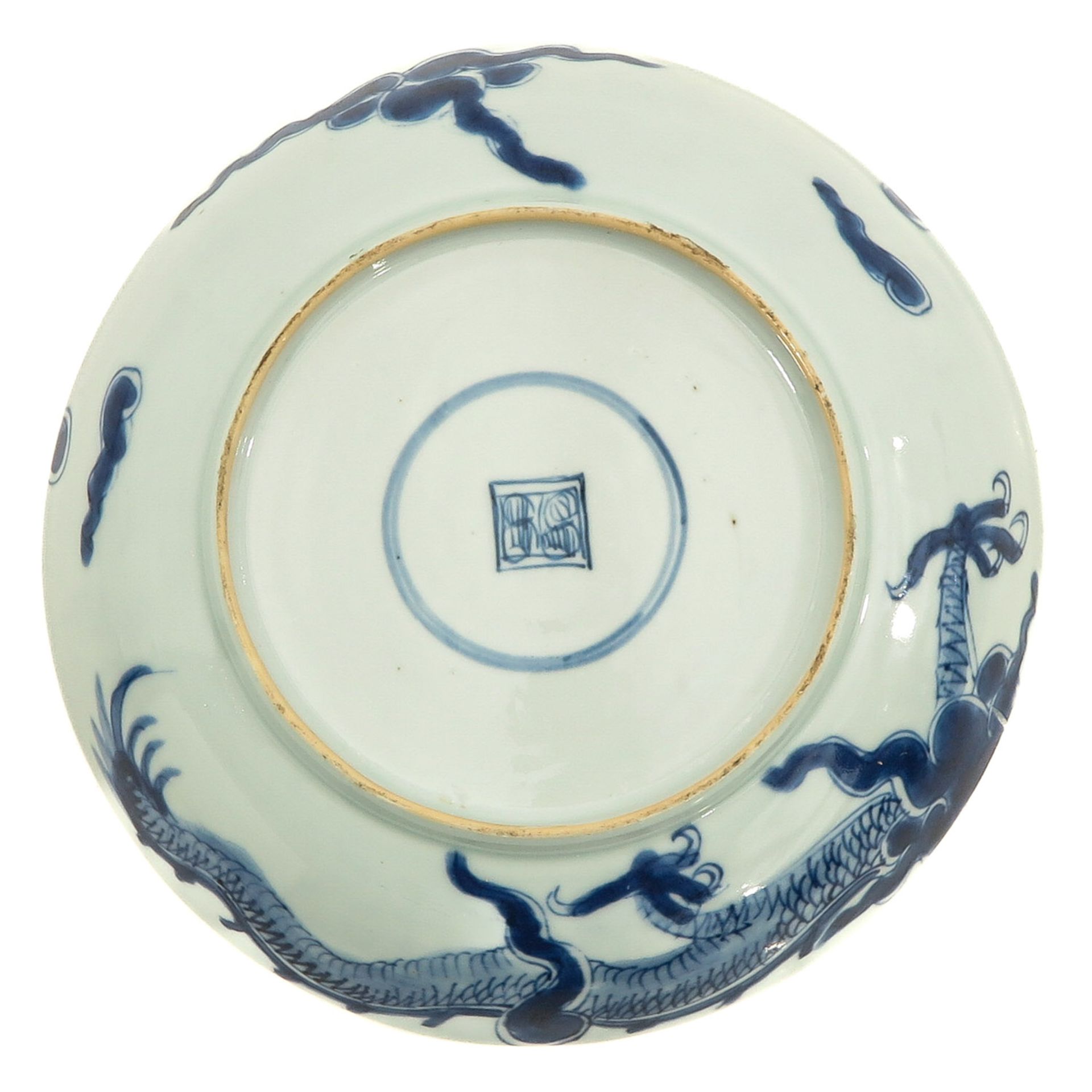 A Blue and White Dish - Image 2 of 6