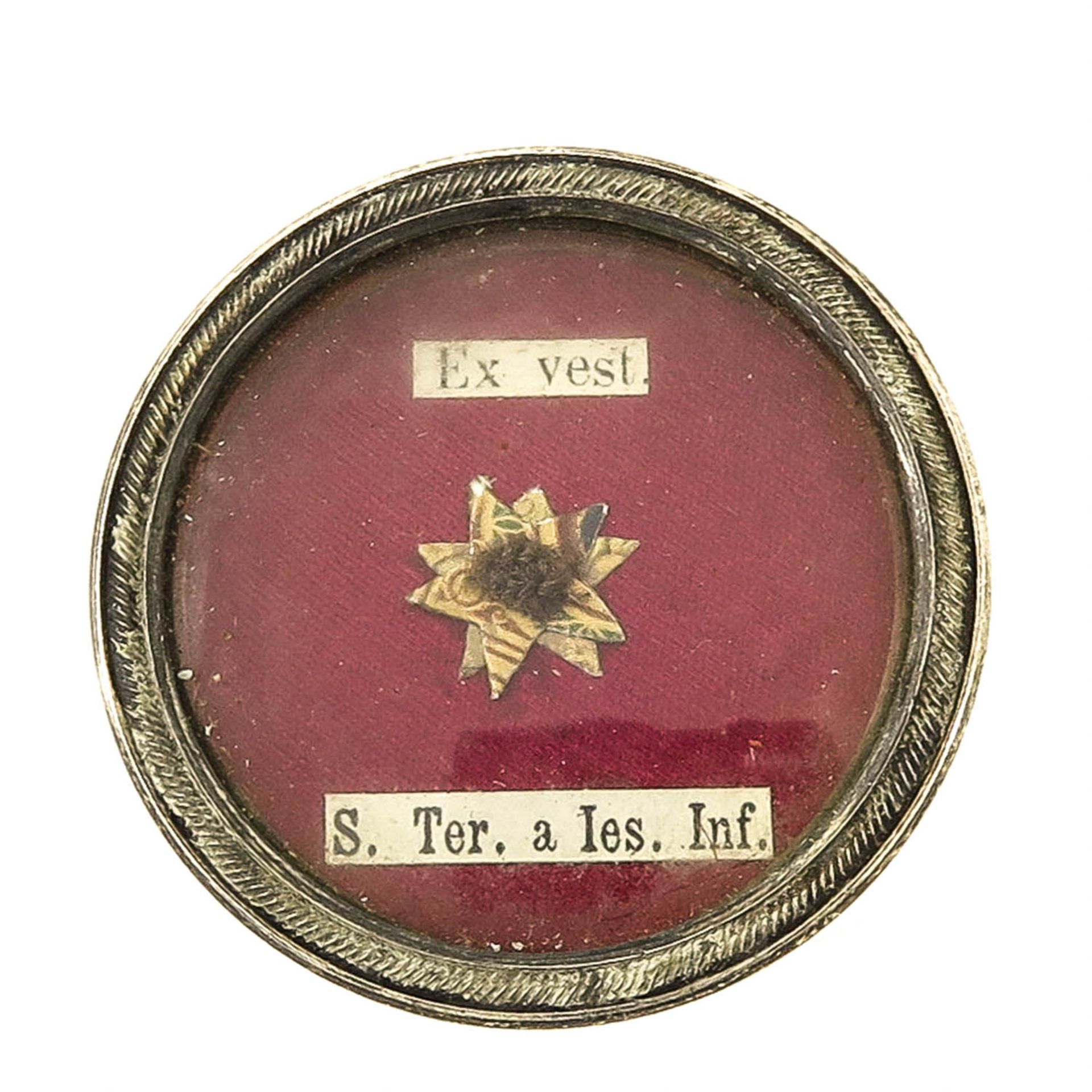 A Collection of 3 Relics from Saint Theresa - Image 5 of 8