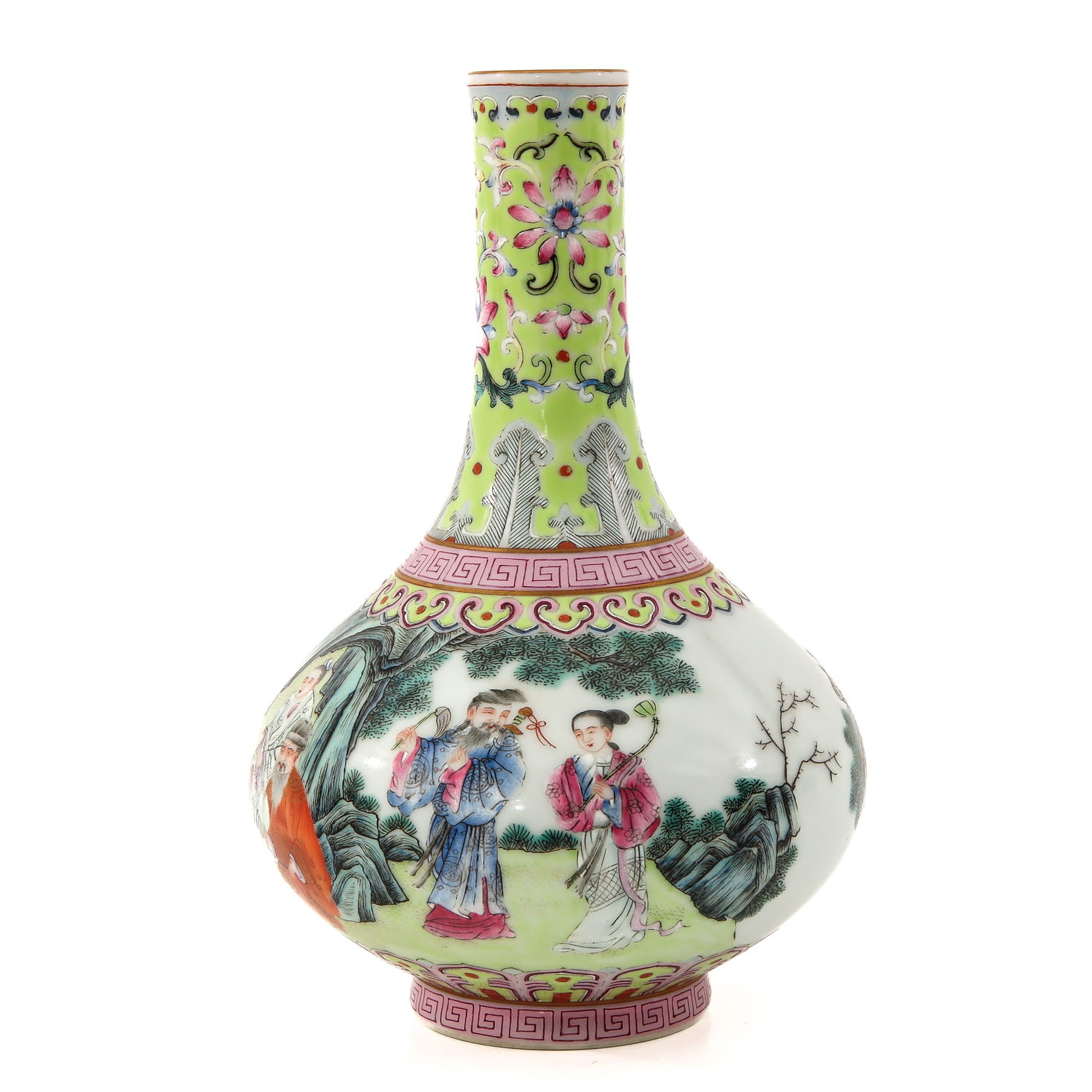 A Famille Rose Vase - Image 2 of 10