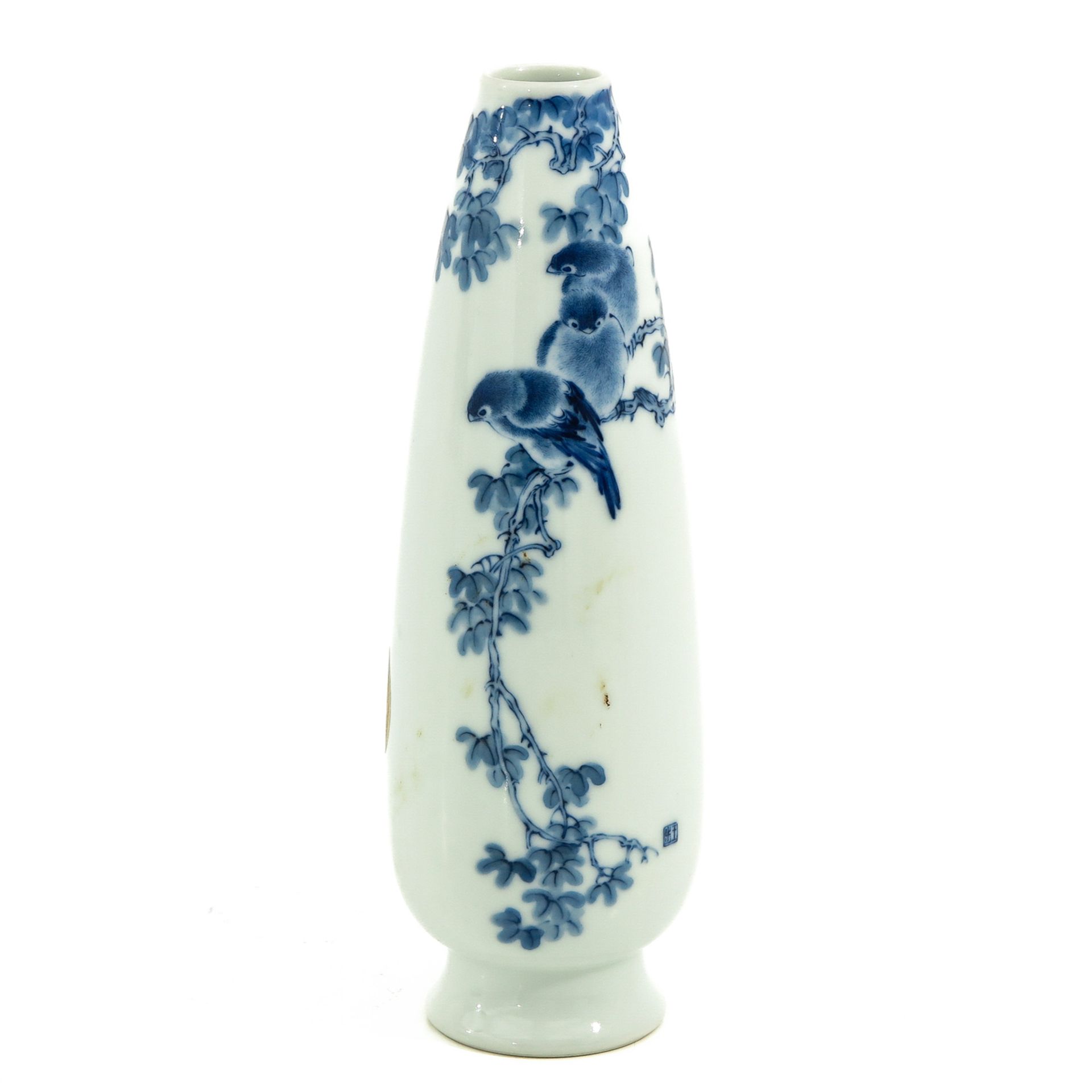 A Blue and White Vase