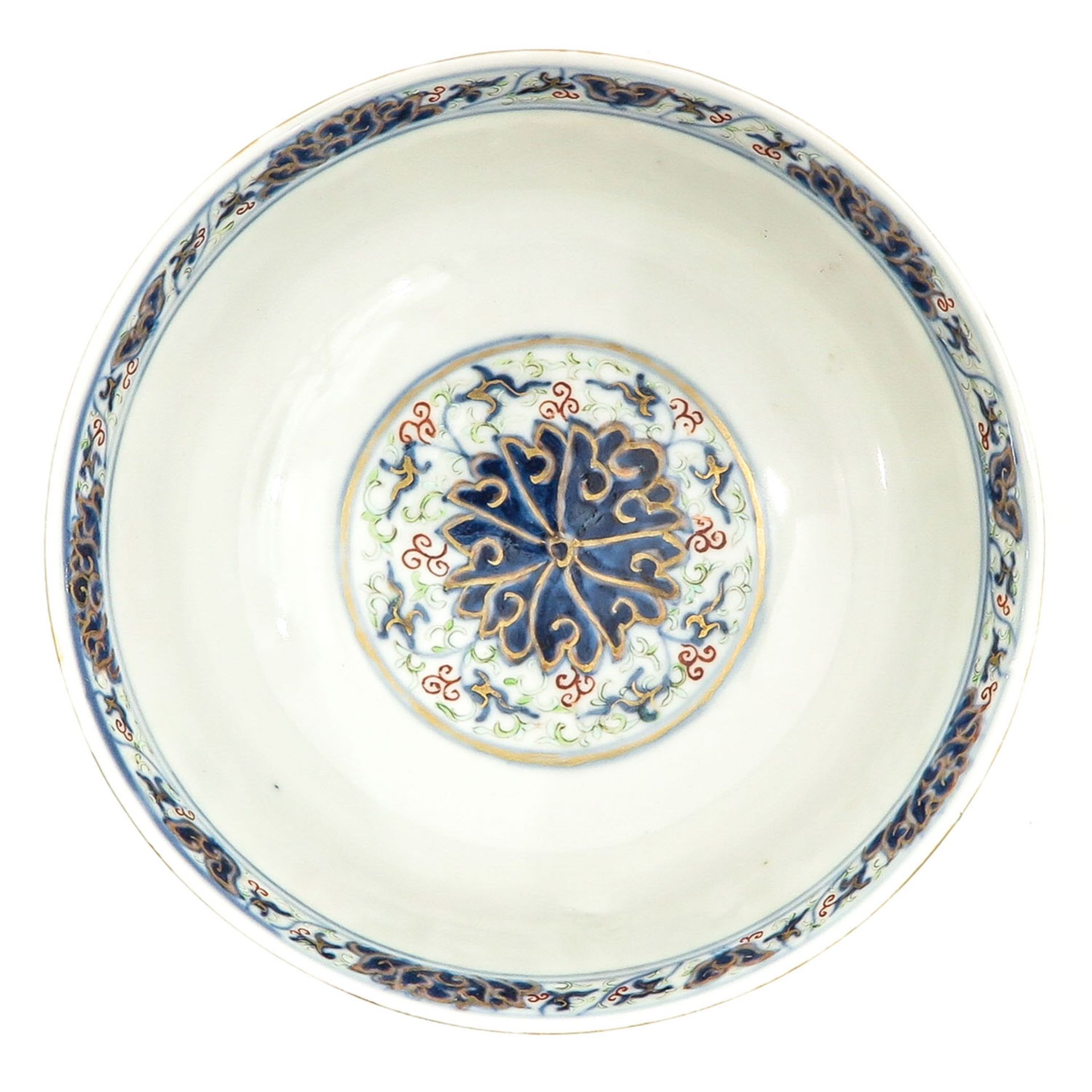 A Doucai Decor Bowl - Image 5 of 10