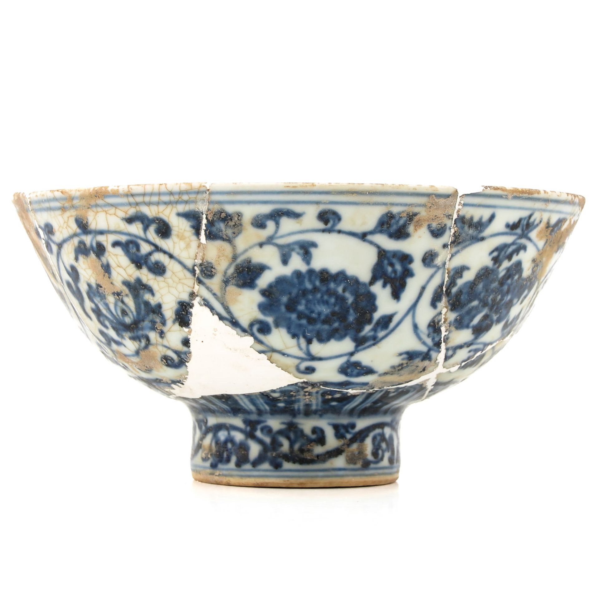 A Blue and White Bowl - Image 4 of 9