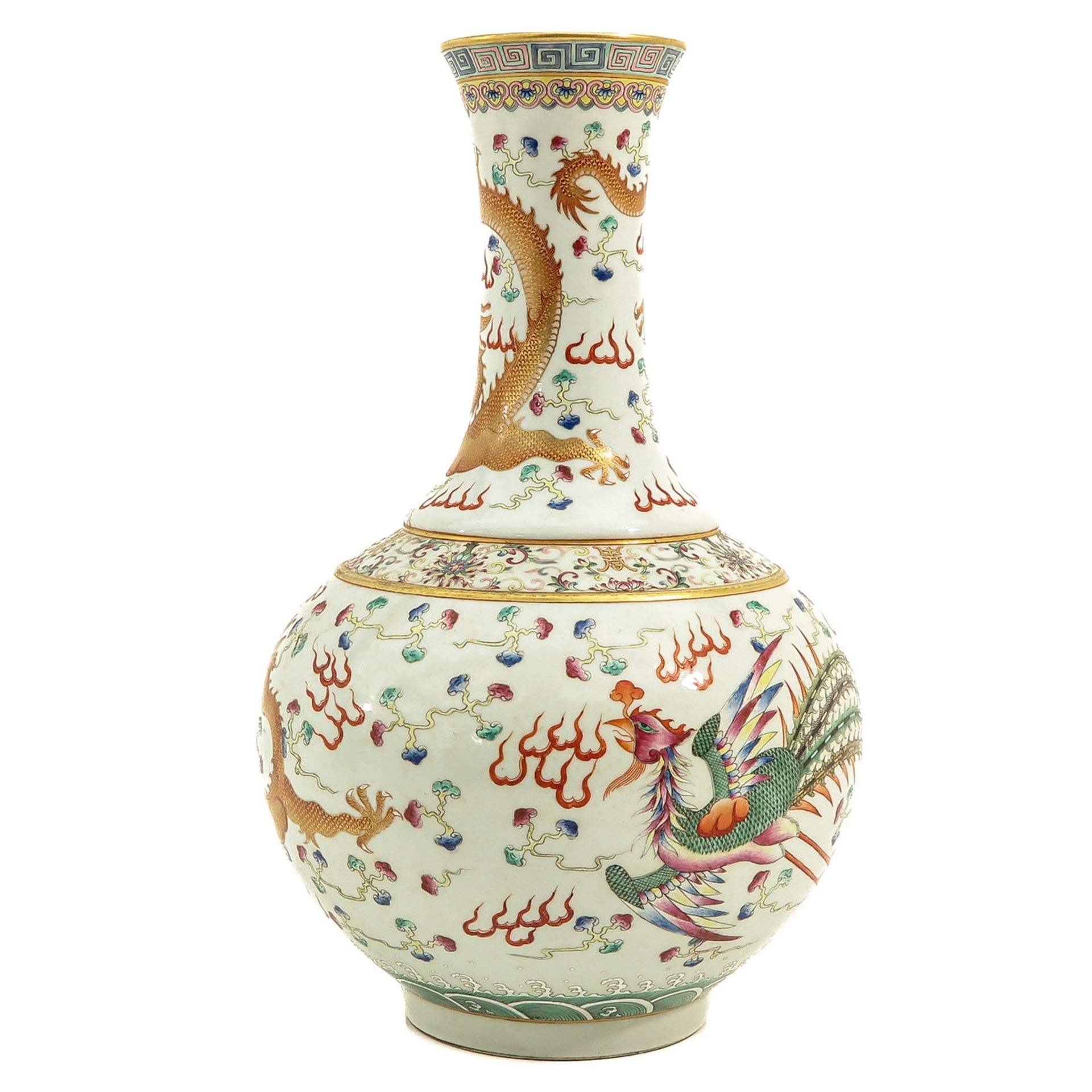 A Famille Rose Vase - Image 2 of 10