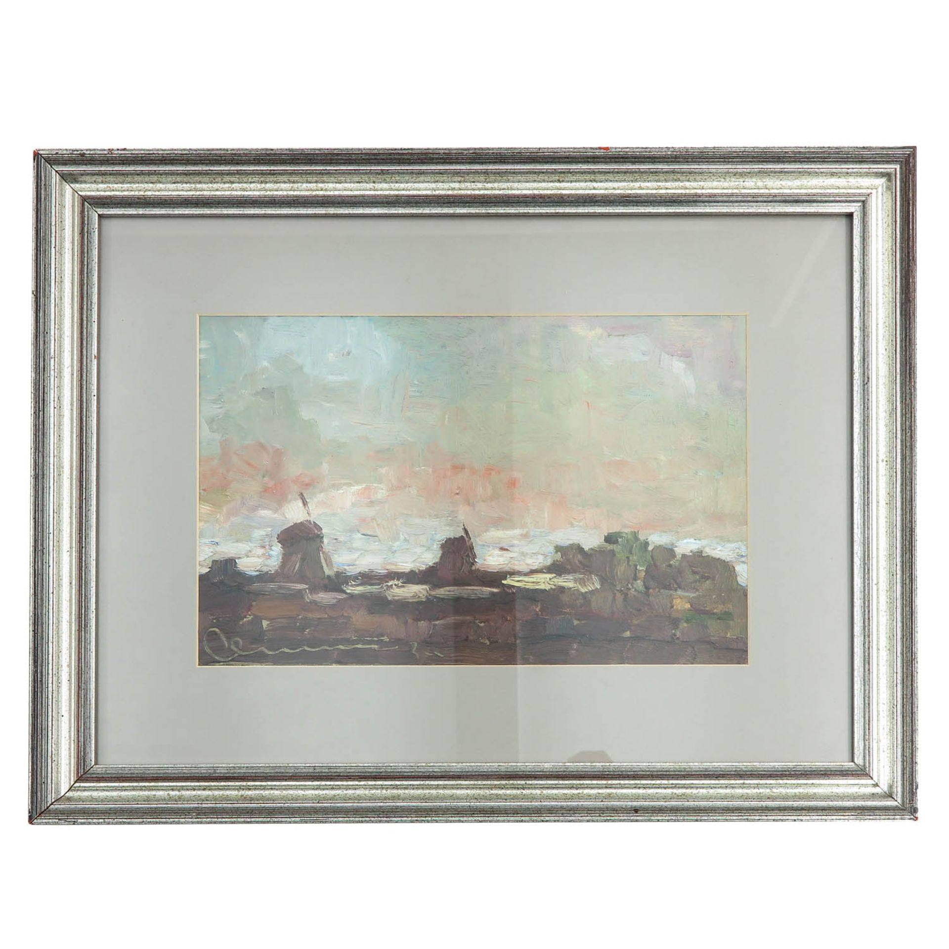 A Collection of 3 Paintings Attributed to Claude Monet - Image 3 of 10