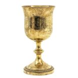 A Silver Gilded Chalice