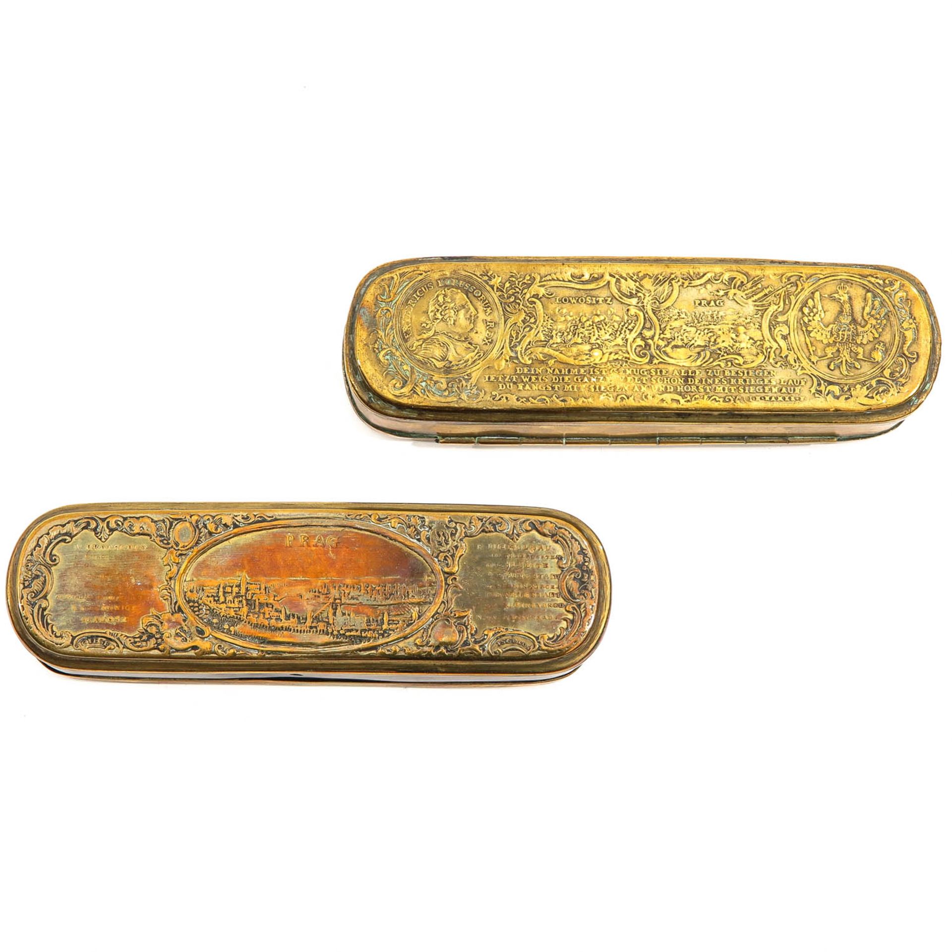 A Collection of 2 18th Century Copper Tobacco Boxes - Image 6 of 9