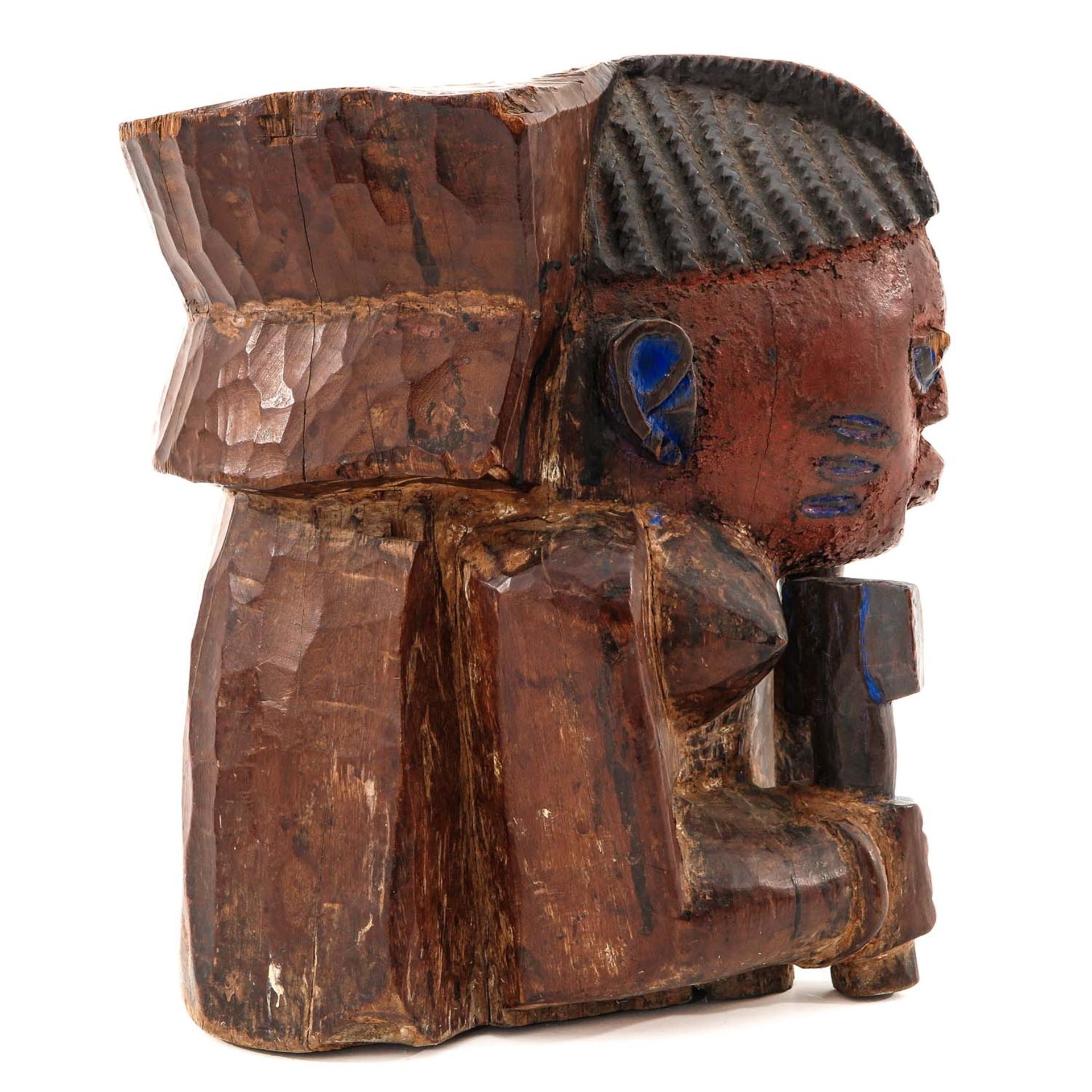 A Nigerian Shango Chair - Bild 3 aus 10