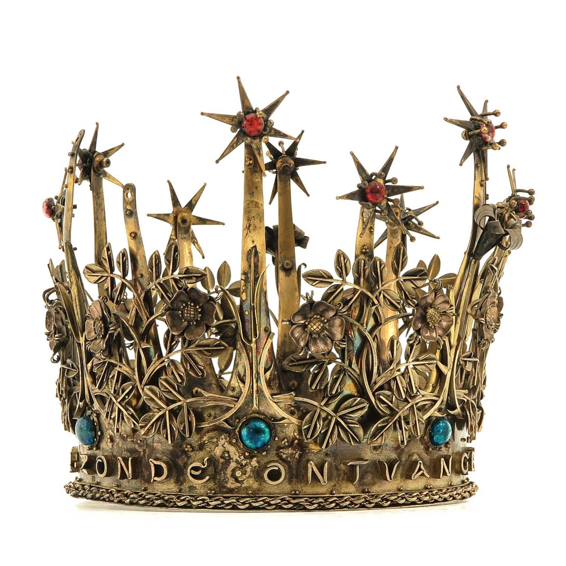 A Beautiful Crown for a Saint Sculpture - Image 3 of 9