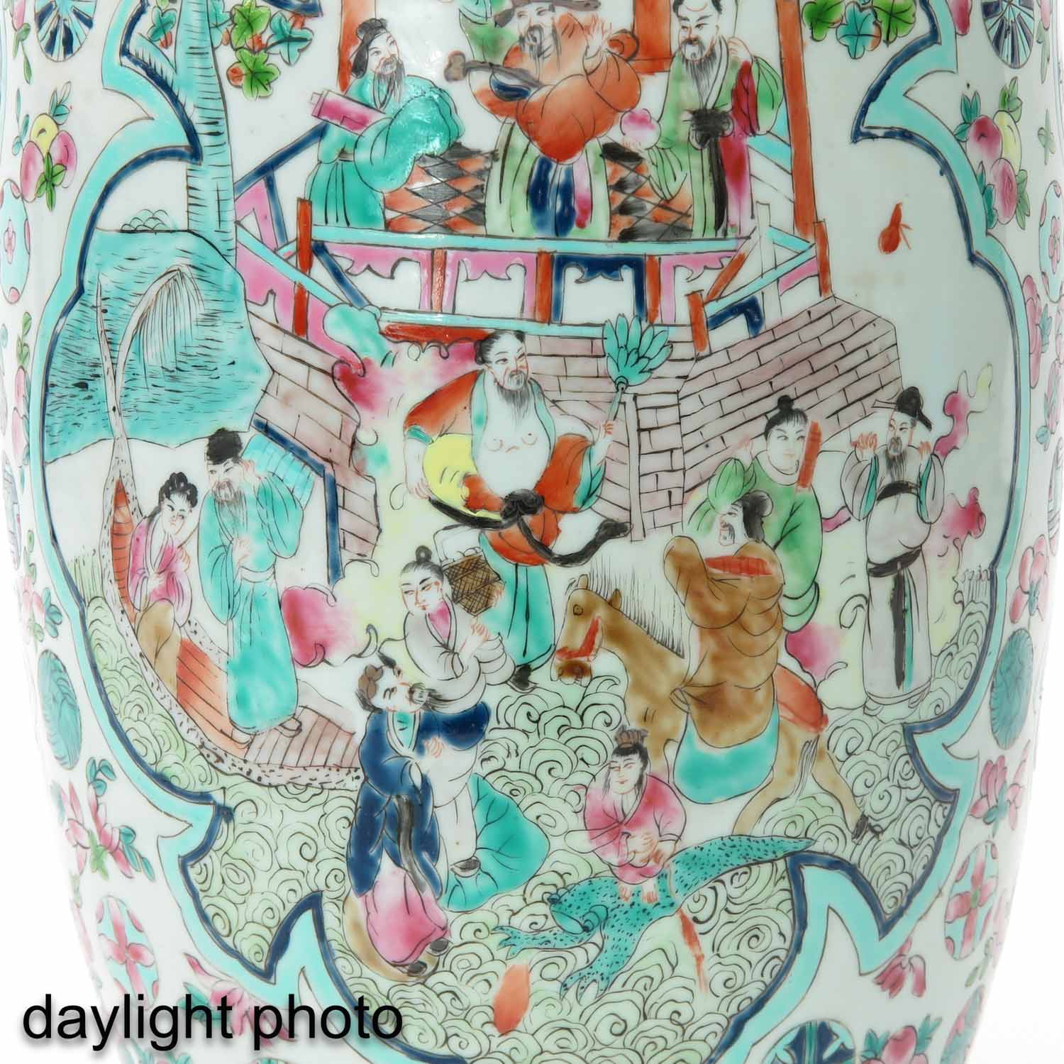 A Famille Rose Vase - Image 9 of 9