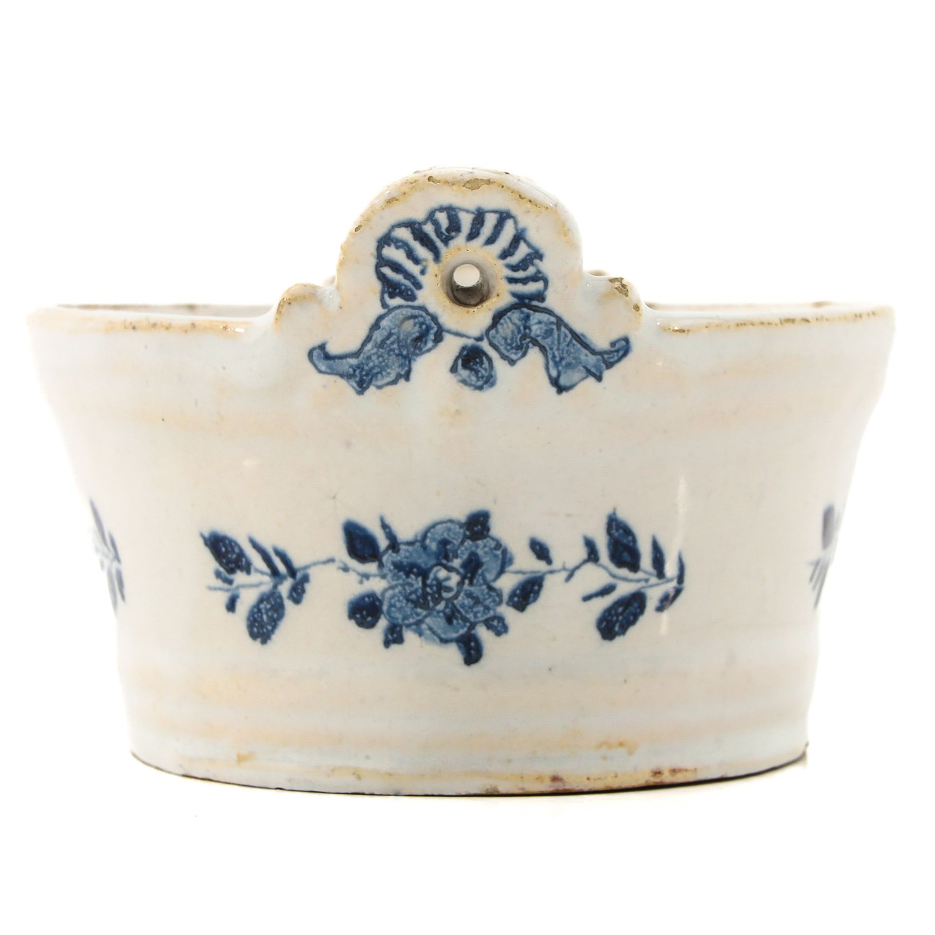 A Pair of Delft 18th Century Butter Dishes - Image 8 of 8