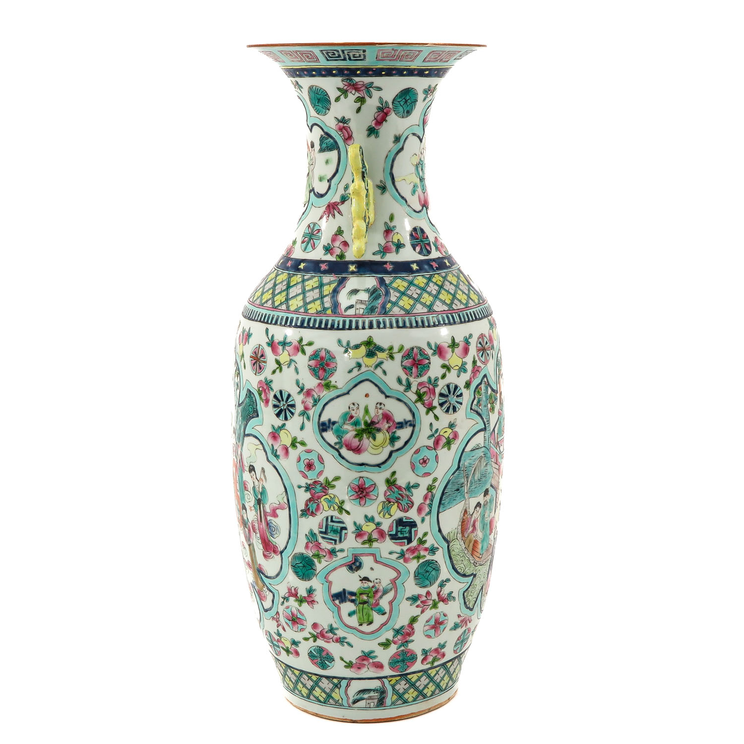 A Famille Rose Vase - Image 4 of 9