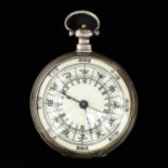 A Pocket Watch Signed Leo Juvet Fleurier