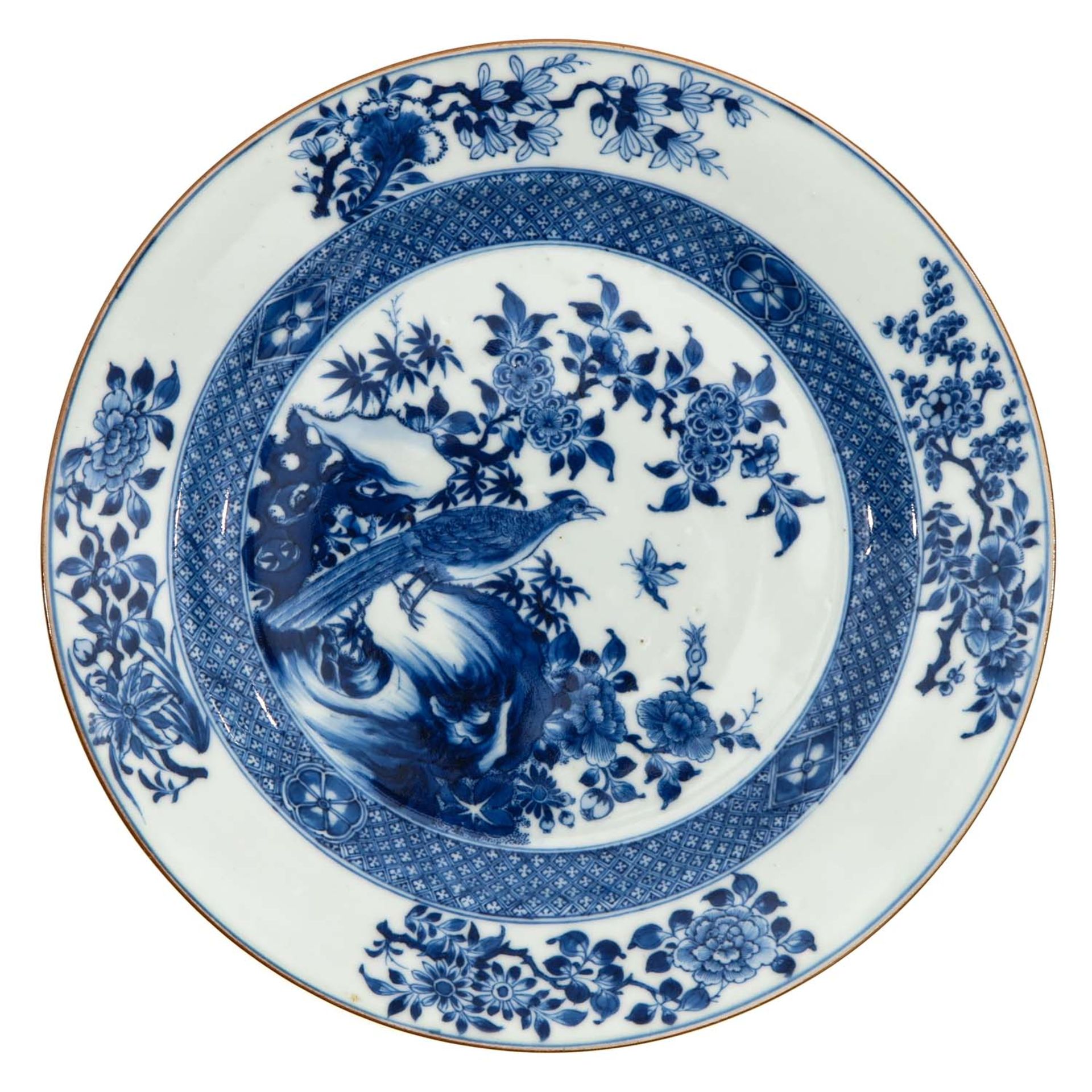 A Pair of Blue and White Plates - Image 3 of 9