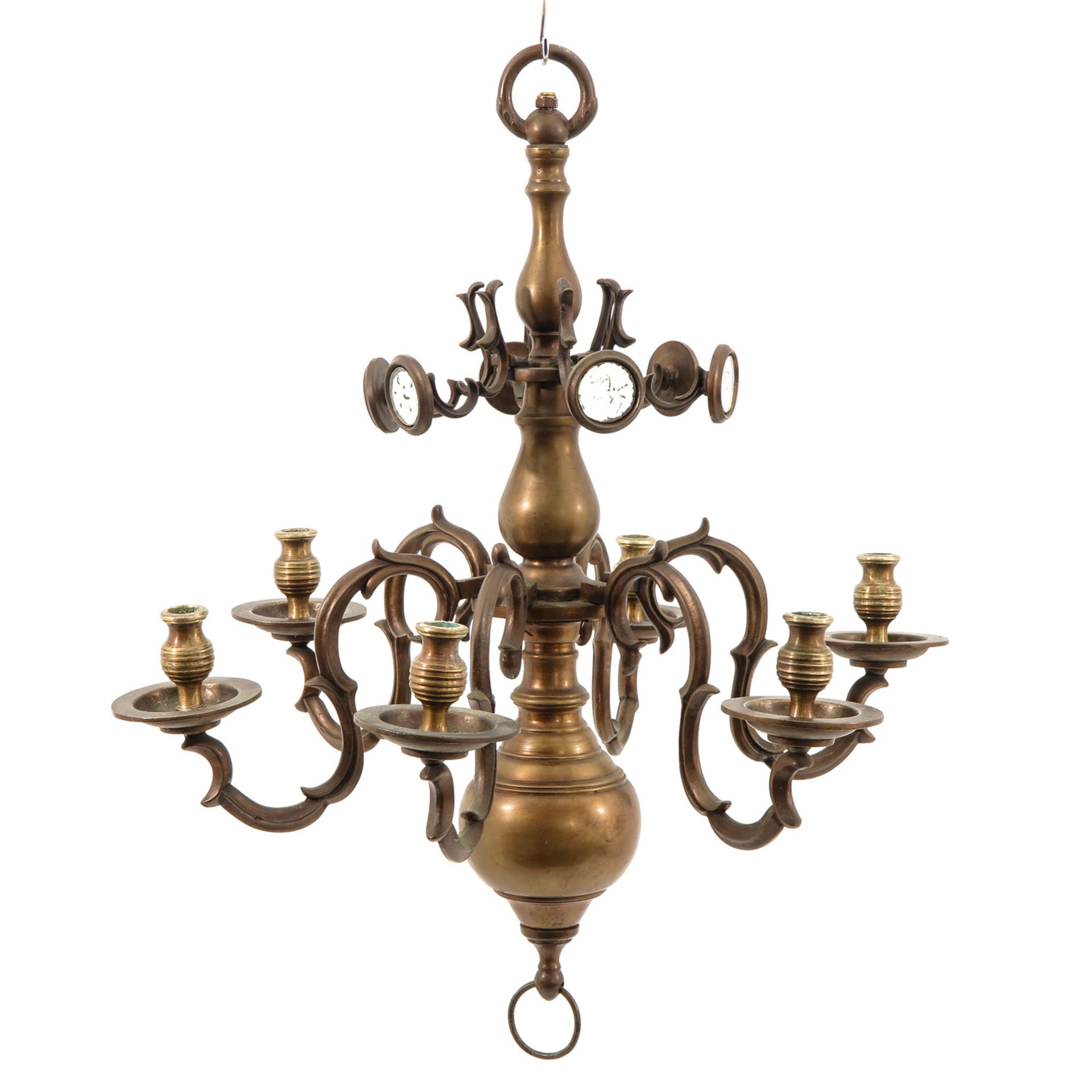 A Bronze Chandelier