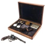 A Weapon Case with Pocket Watch and Binoculars