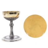 A Chalice with Paten and Case