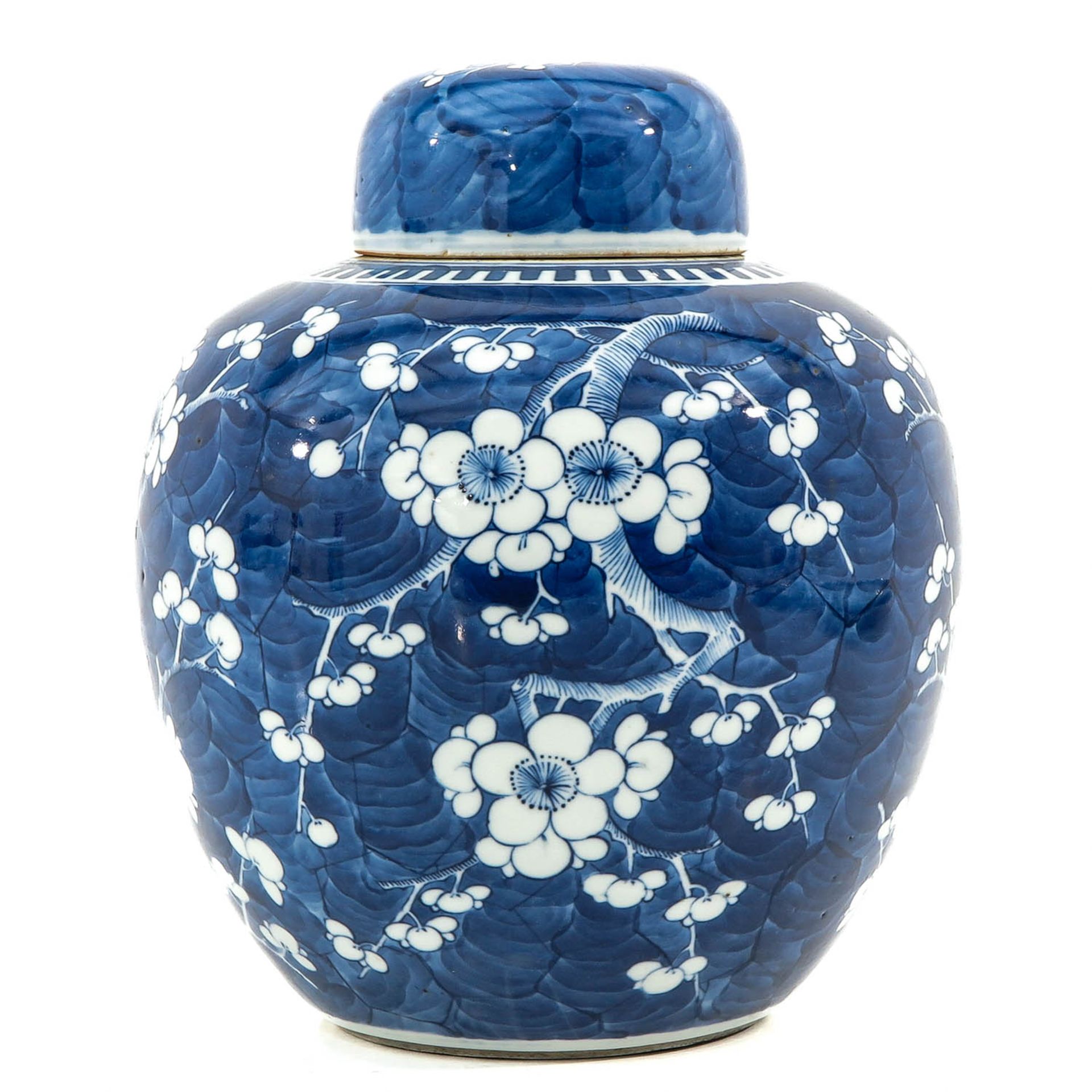 A BLue and White Ginger Jar - Image 4 of 9