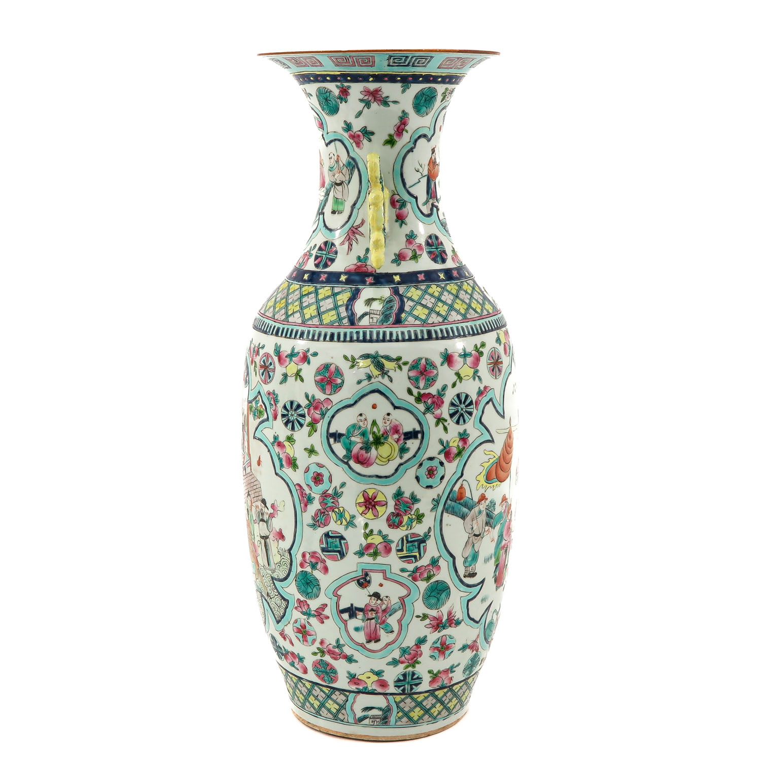 A Famille Rose Vase - Image 2 of 9