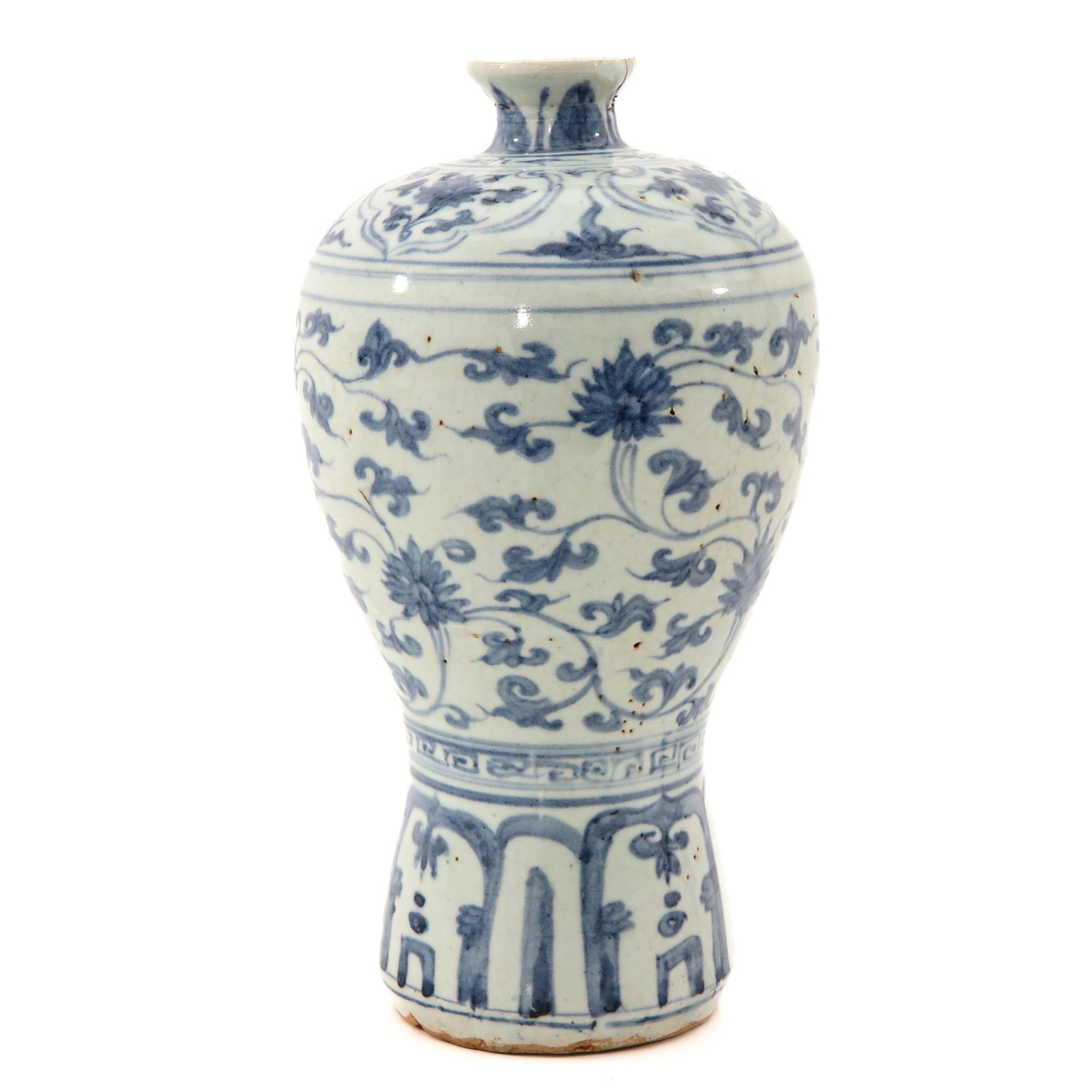 A Blue and White Meiping Vase - Image 2 of 9