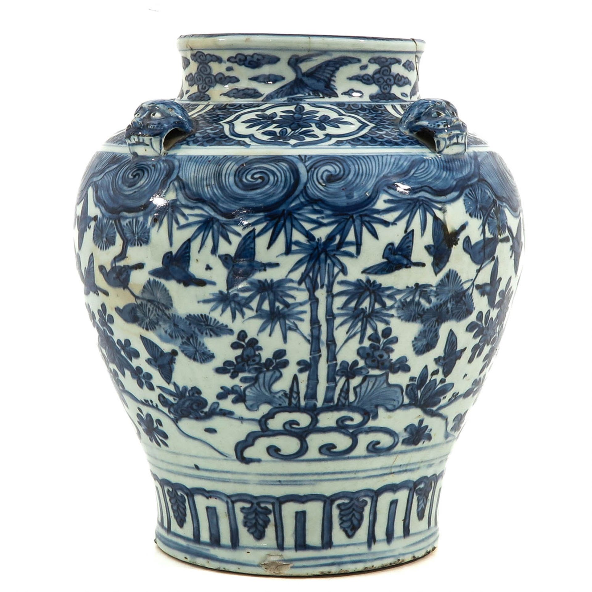 A Blue and White Jar - Image 2 of 10