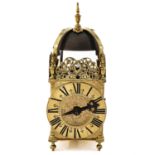 A Lantern Clock Signed Thomas Wheeler