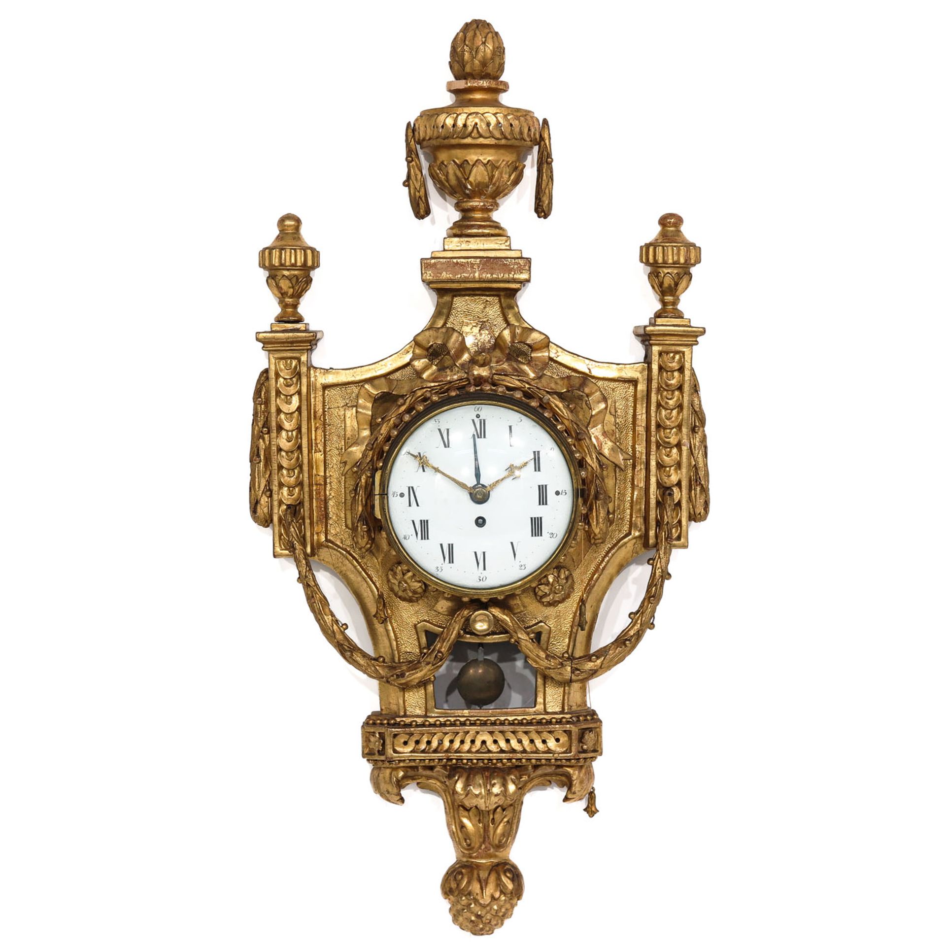 An 18th Century Cartel Clock