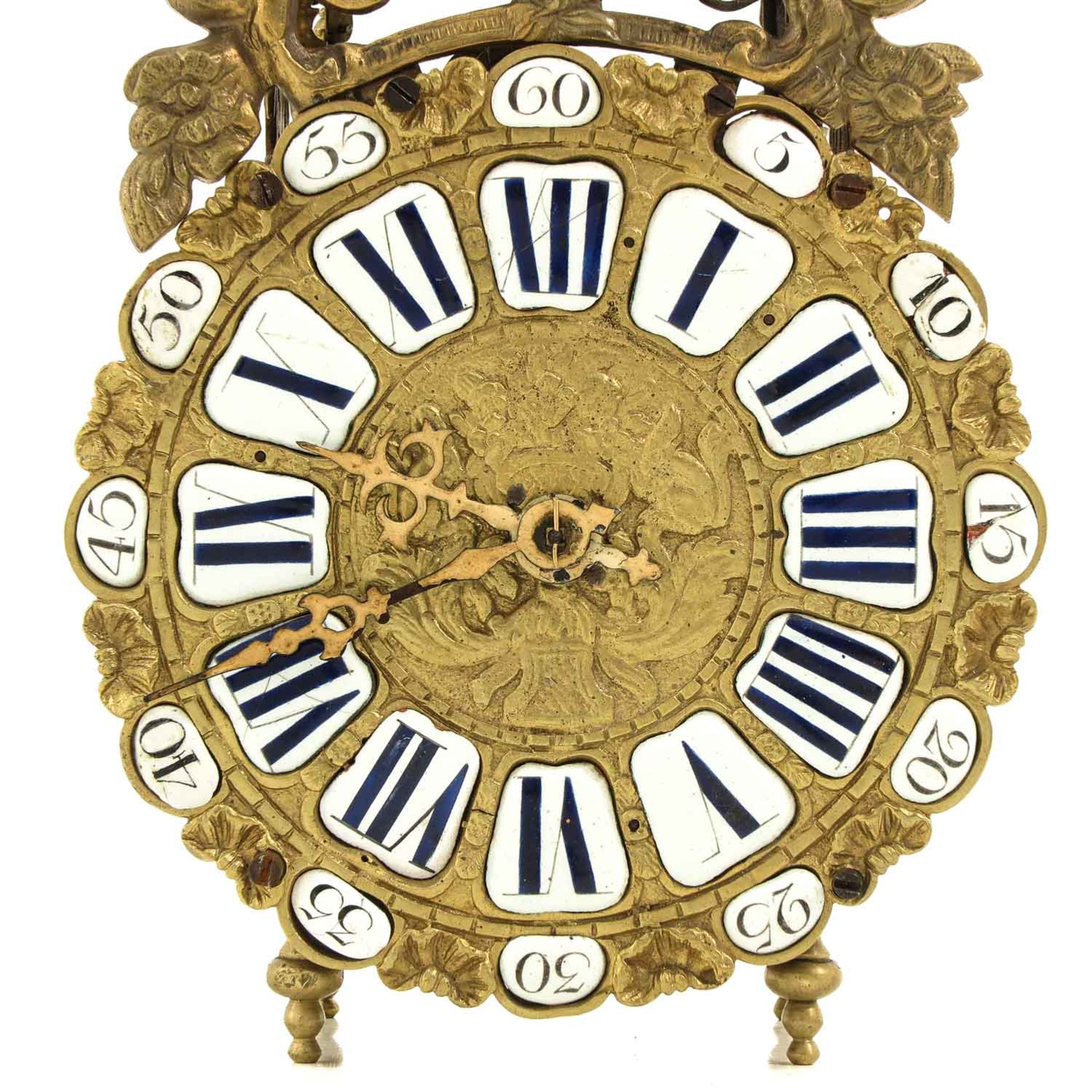 An 18th Century French Lantern Clock - Bild 6 aus 10