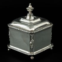 A Silver Tobacco Pot