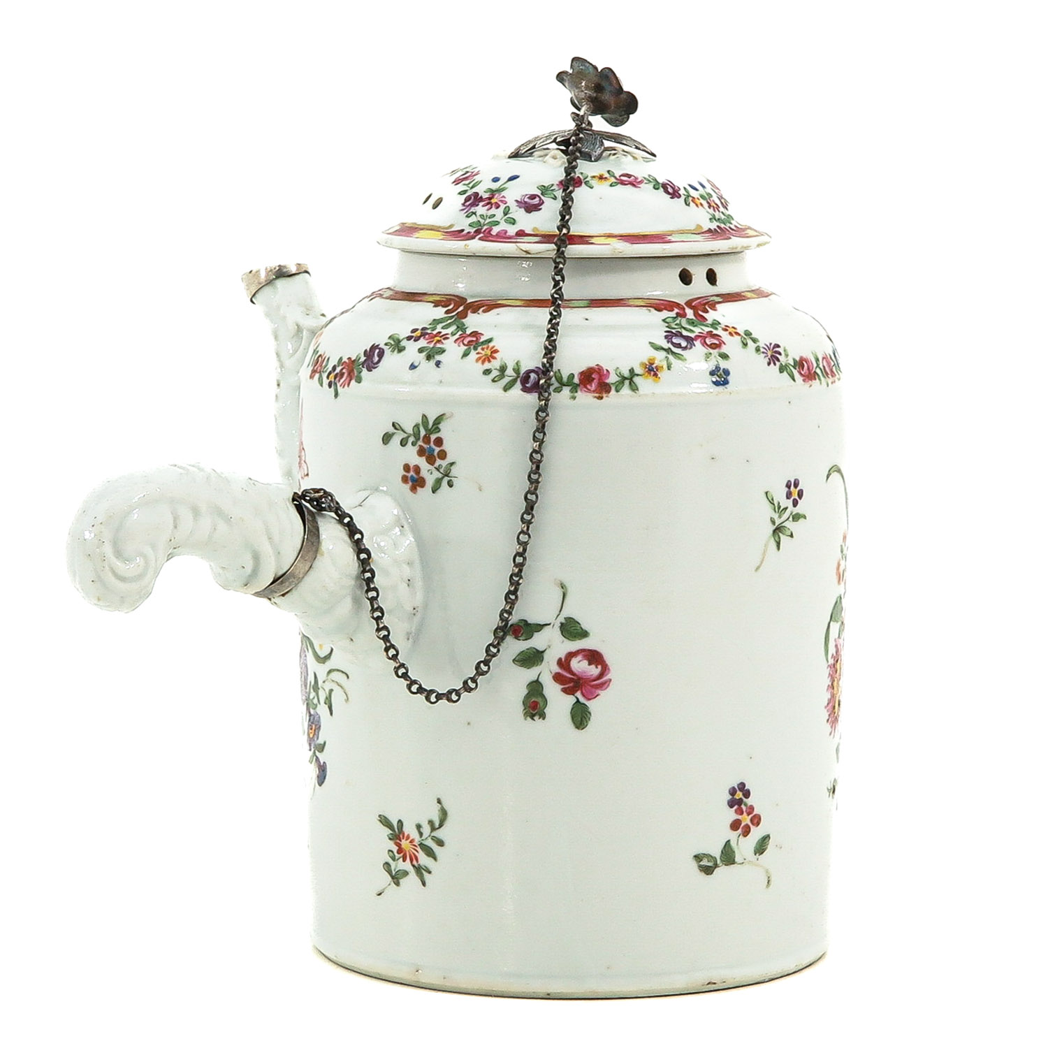 A Famille Rose Teapot - Image 2 of 10