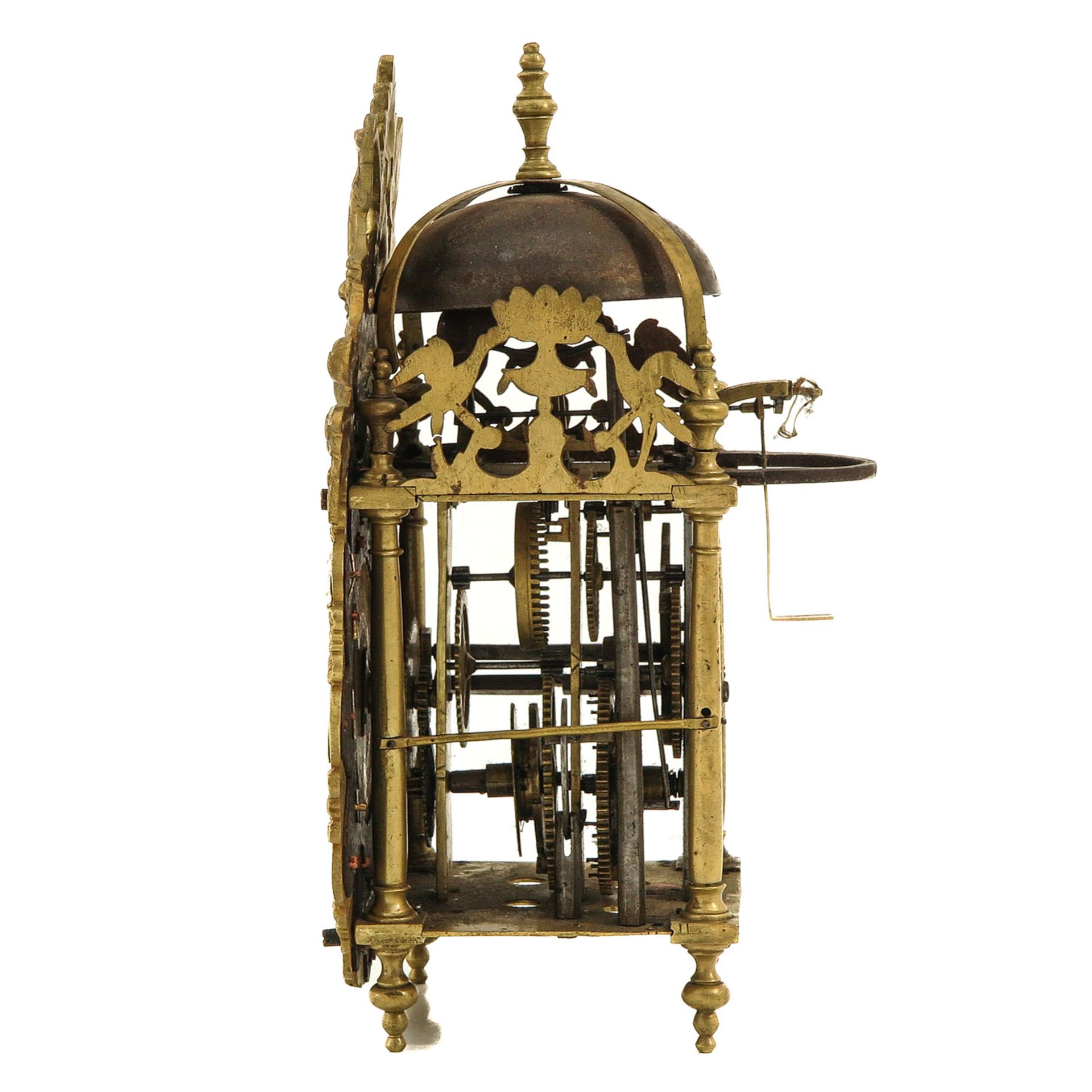 An 18th Century French Lantern Clock - Bild 2 aus 10
