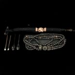 A Collection of Mourning Jewelry