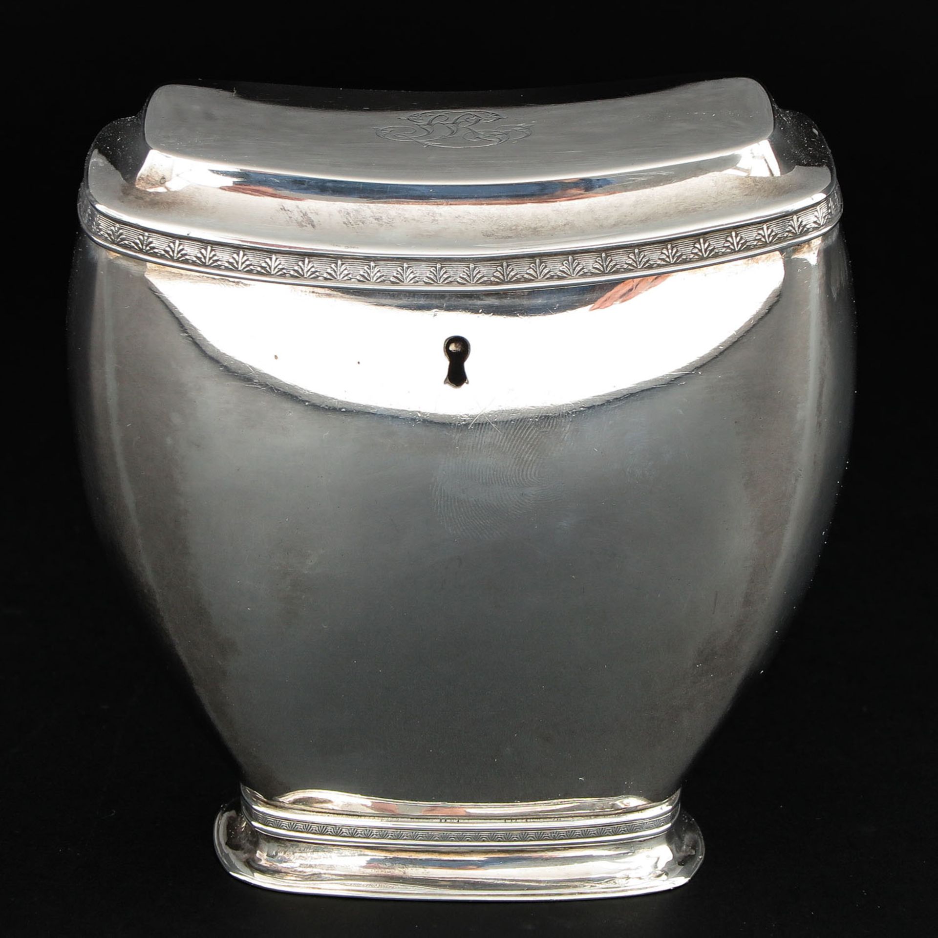 A Silver Tea Box