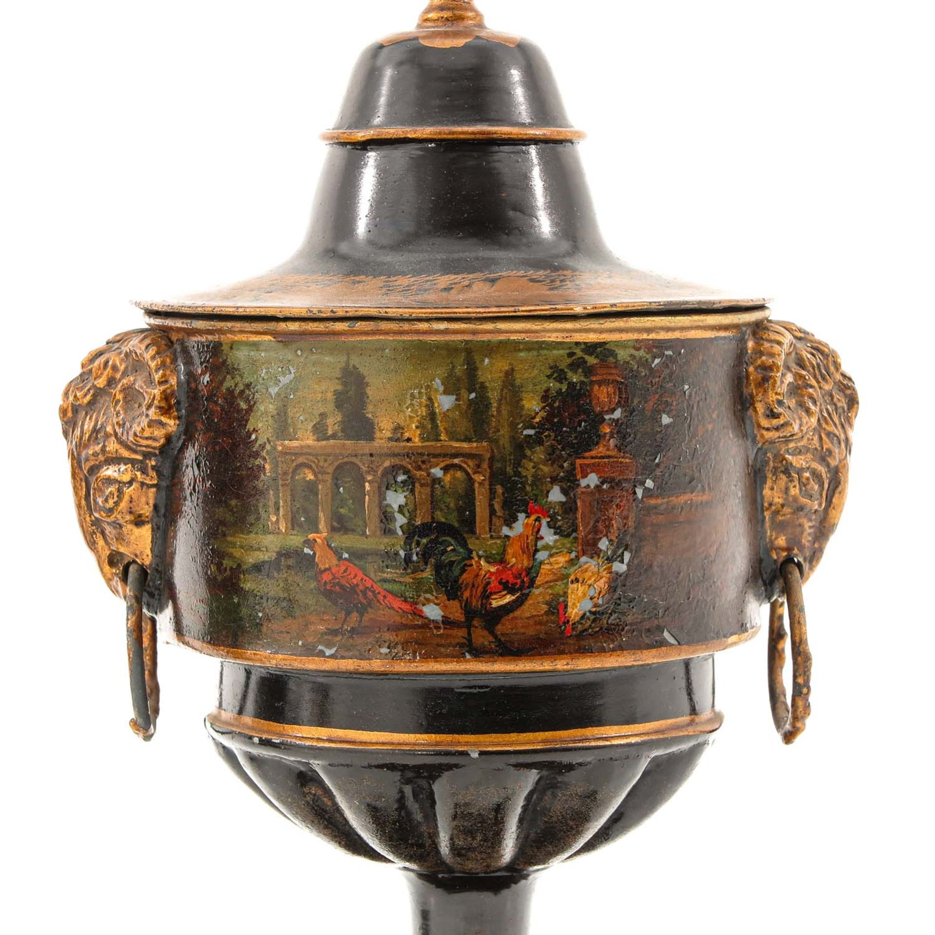 A Pair of Dutch 18th Century Chestnut Vases - Image 8 of 9