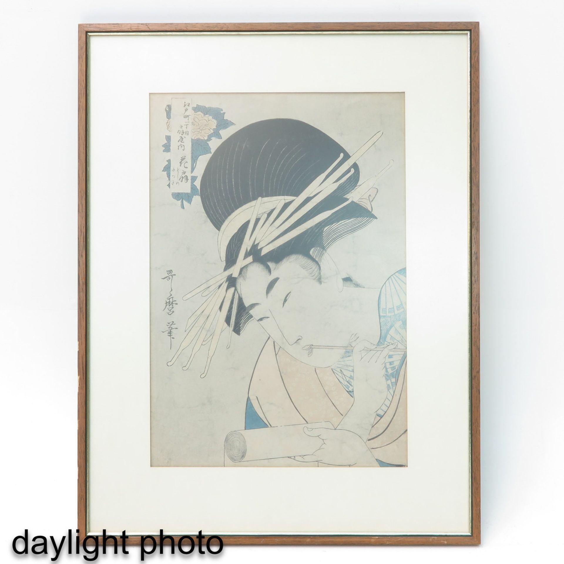 A Japanese Block Print - Bild 3 aus 7