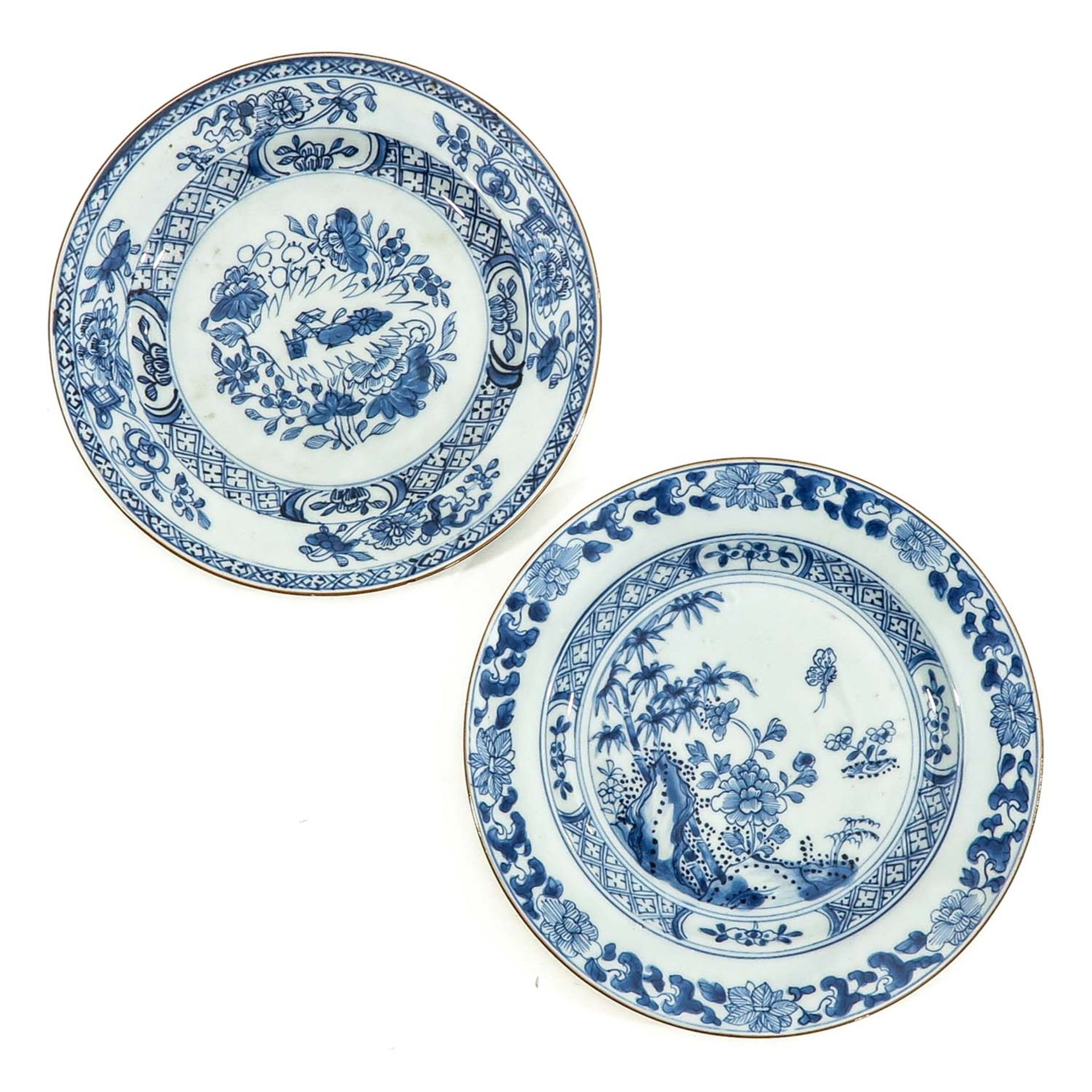 A Collection of 6 Blue and White Plates - Image 7 of 10