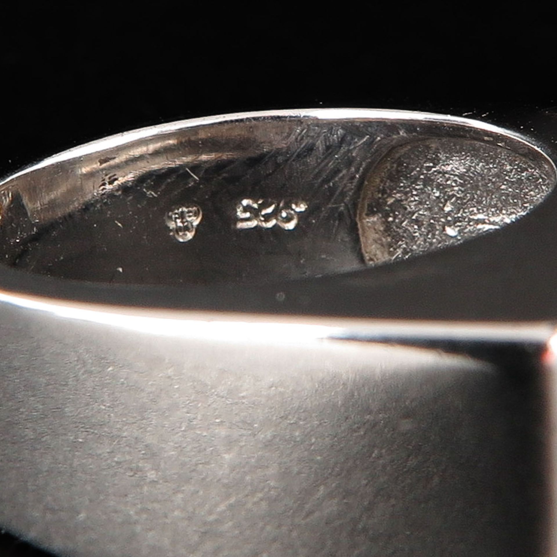 A Silver Lapponia Ring Designed by Bjorn Weckstrom - Image 4 of 6