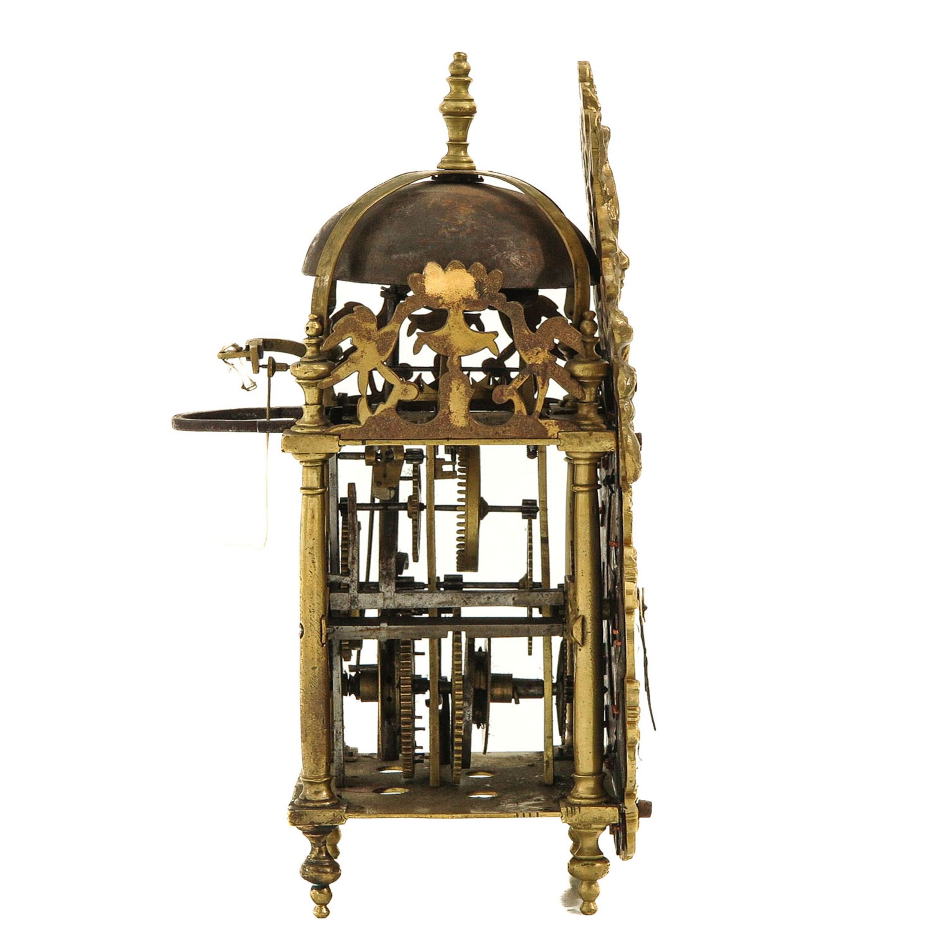 An 18th Century French Lantern Clock - Image 4 of 10