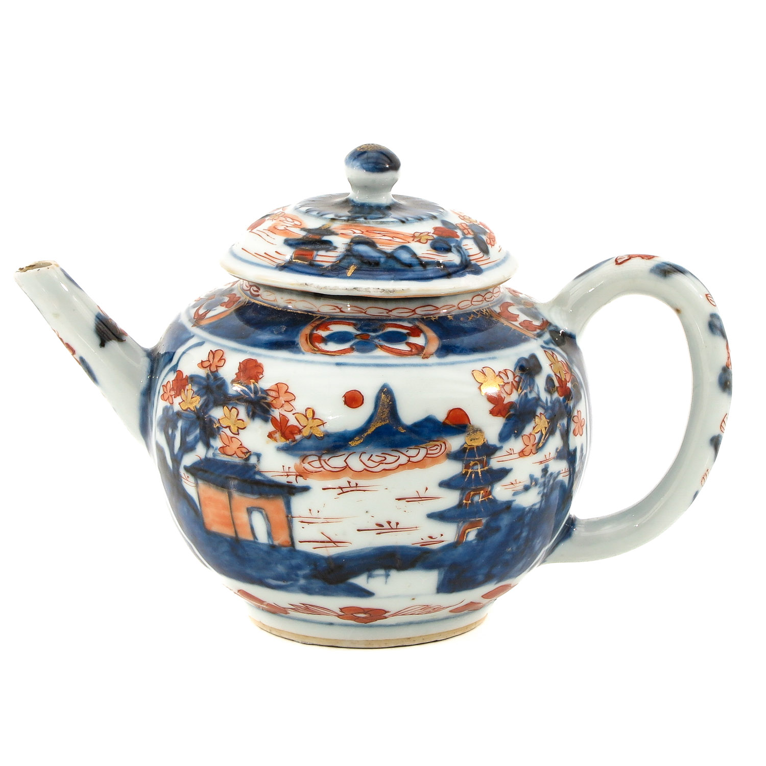 An Imari Teapot