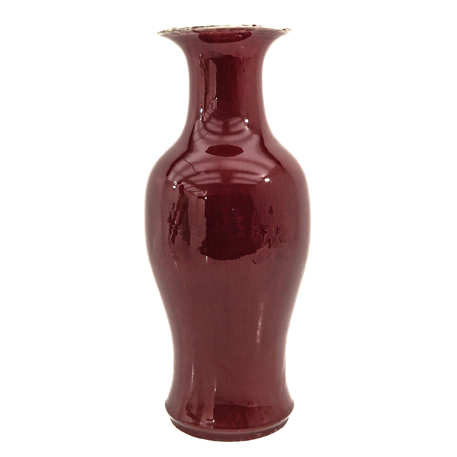 A Sang de Boeuf Decor Vase - Image 4 of 9