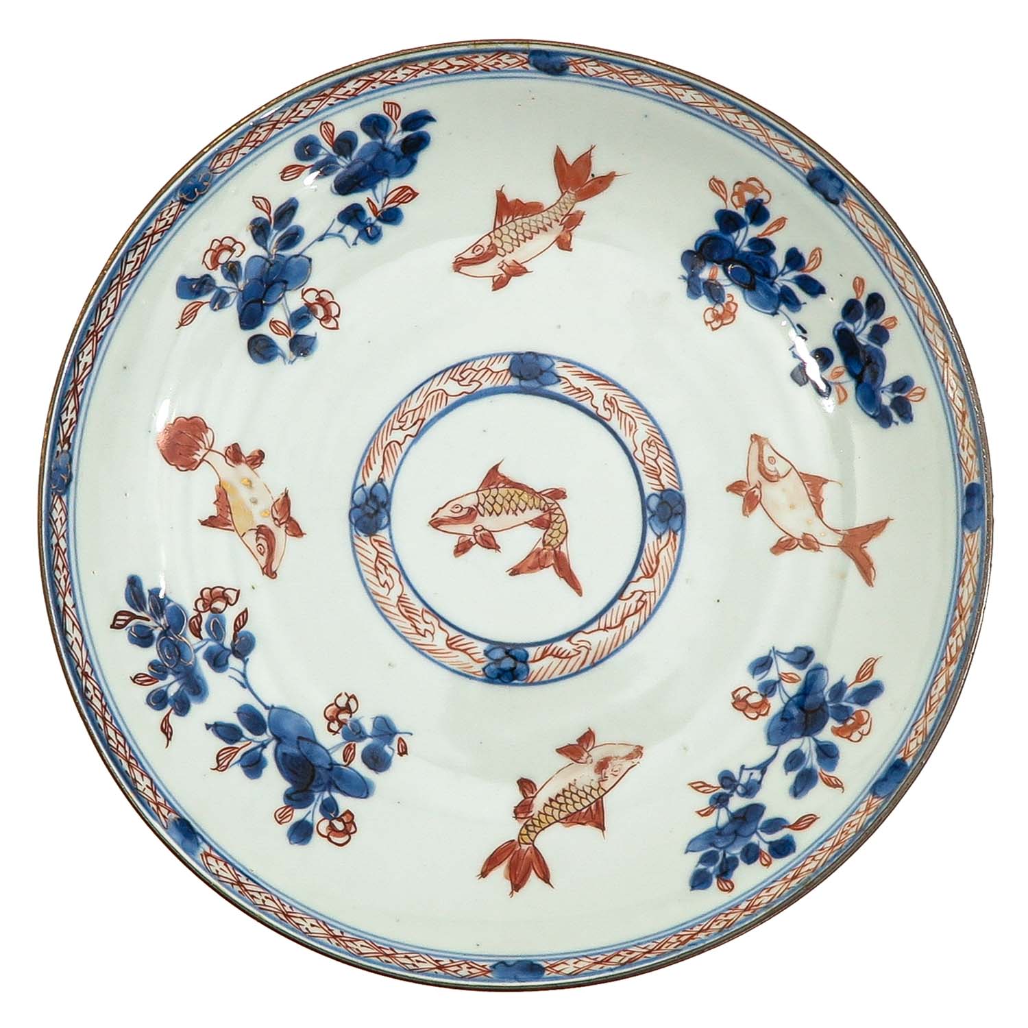 A Polychrome Decor Plate